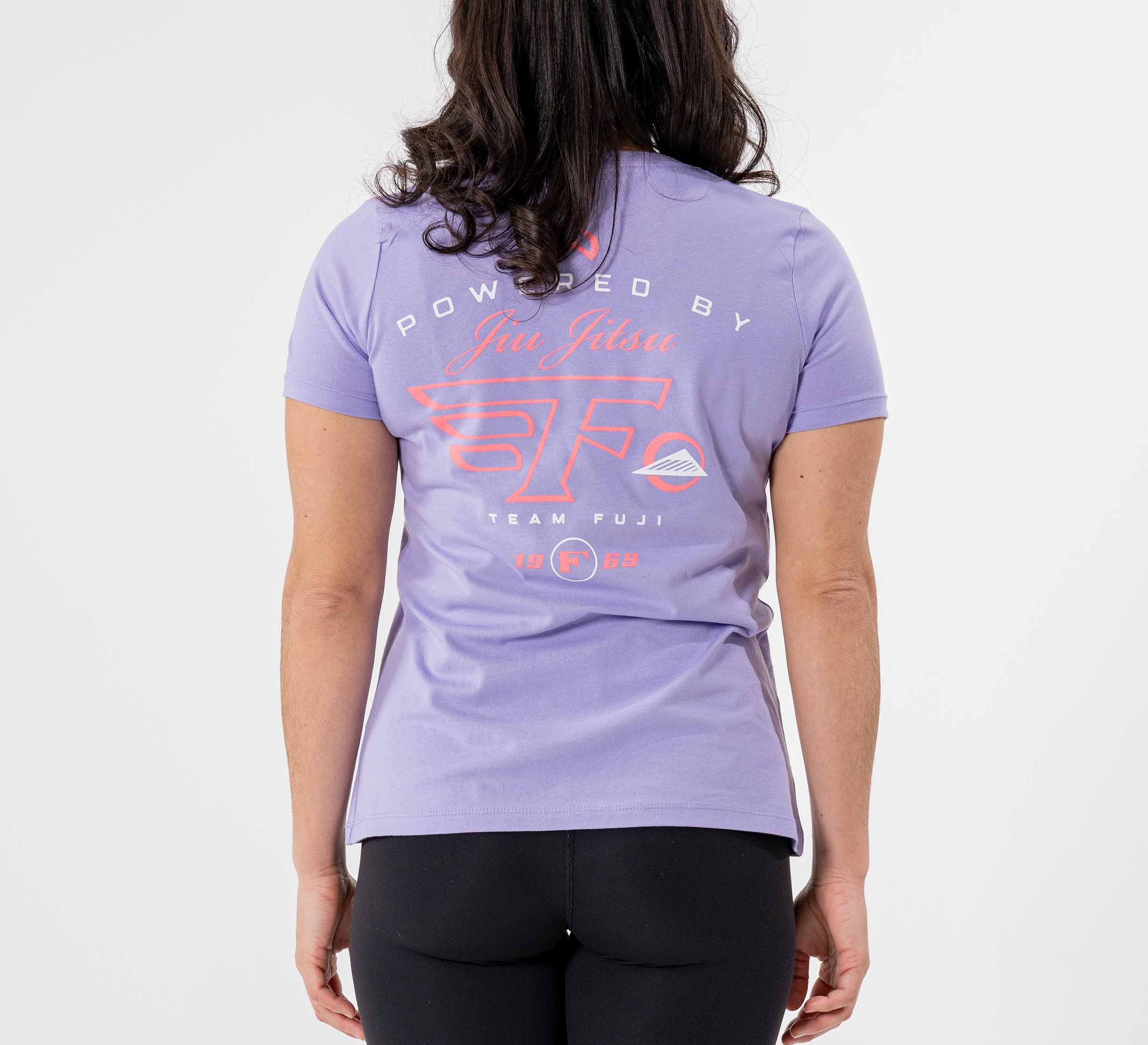 Womens Jiu Jitsu Flight T-Shirt Lavender