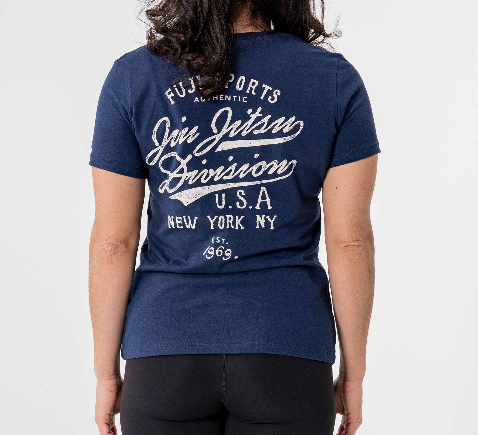 Womens Jiu Jitsu Flow T-Shirt Navy