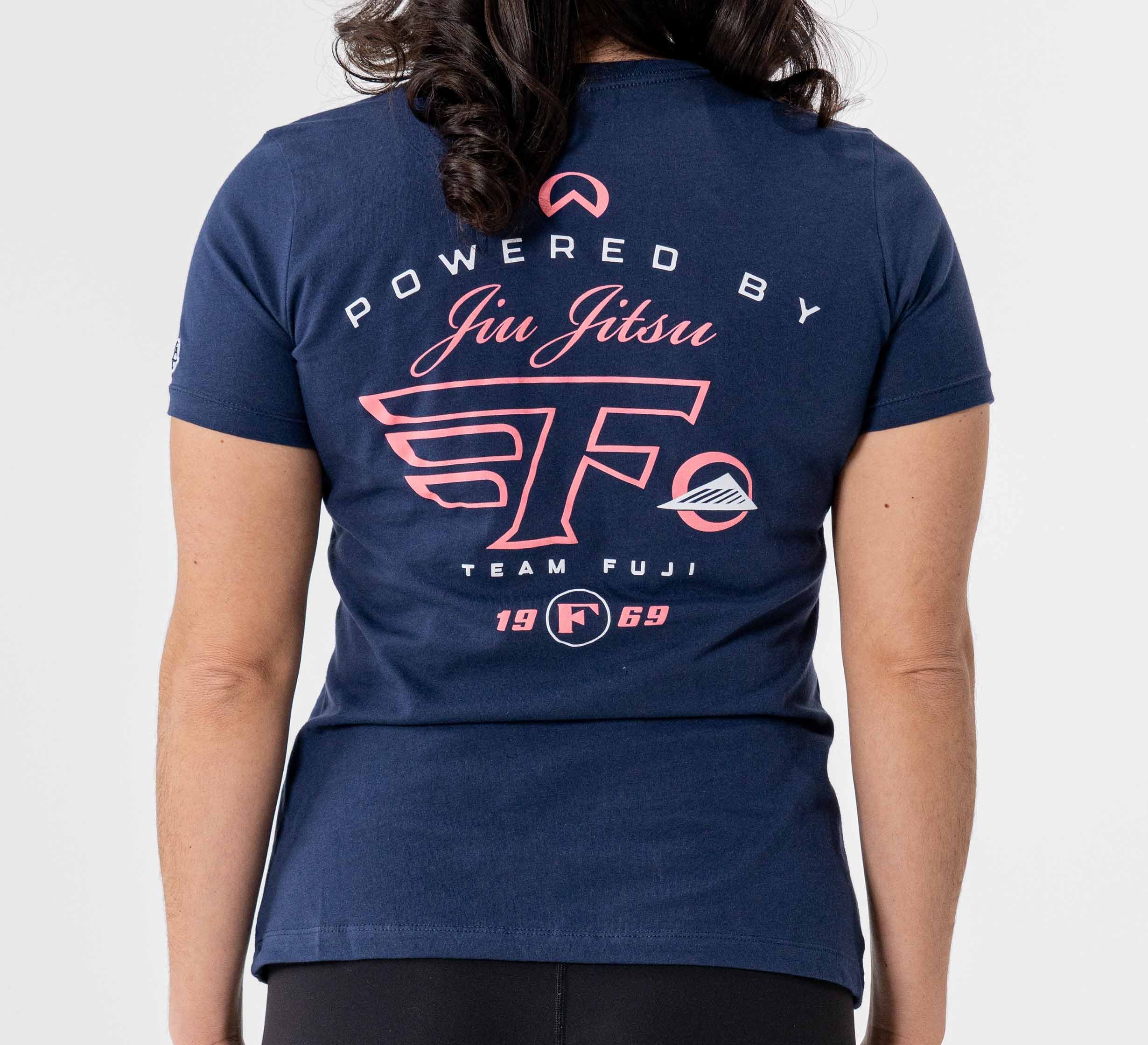 Womens Jiu Jitsu Flight T-Shirt Navy