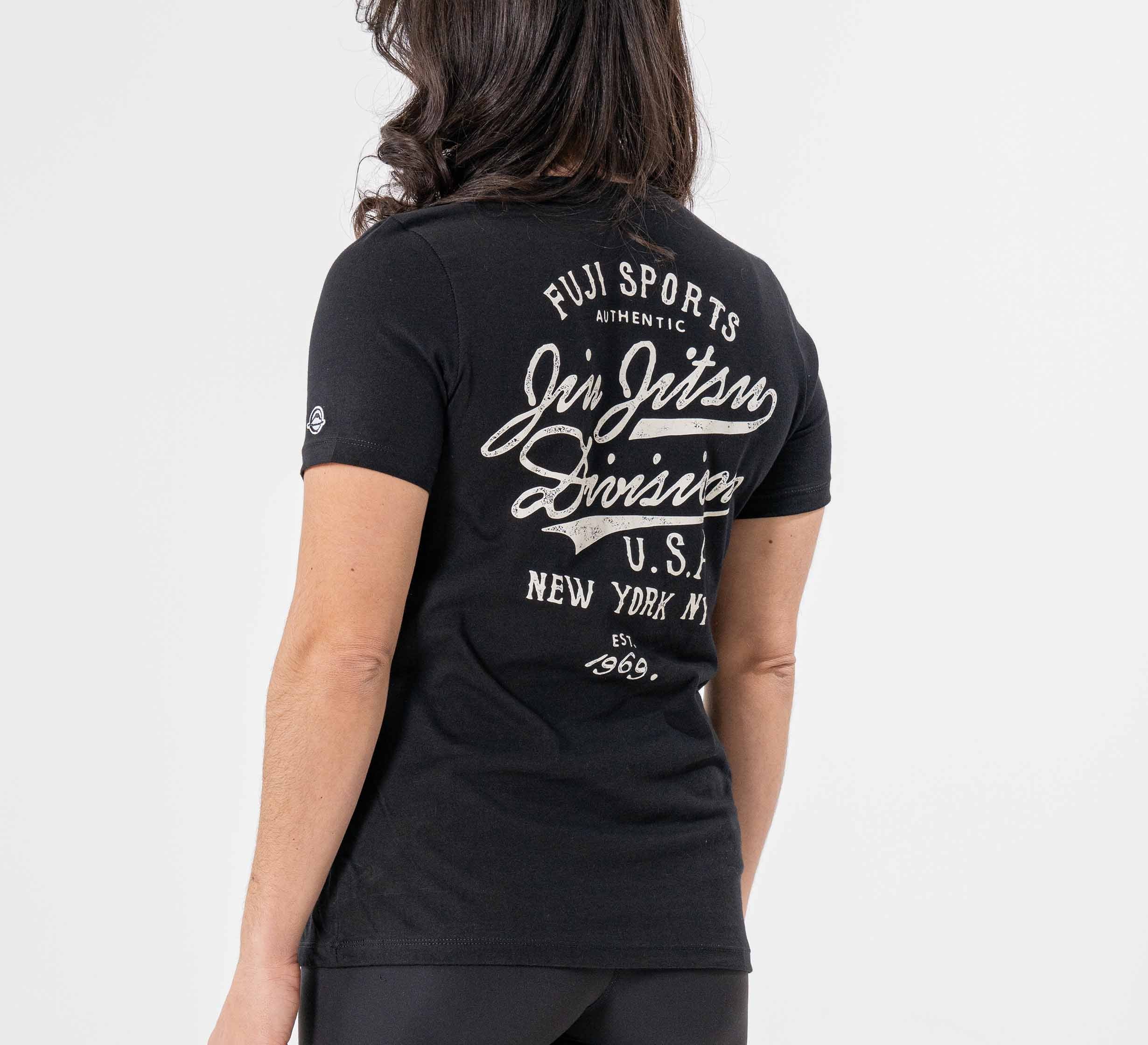 Womens Jiu Jitsu Flow T-Shirt Black