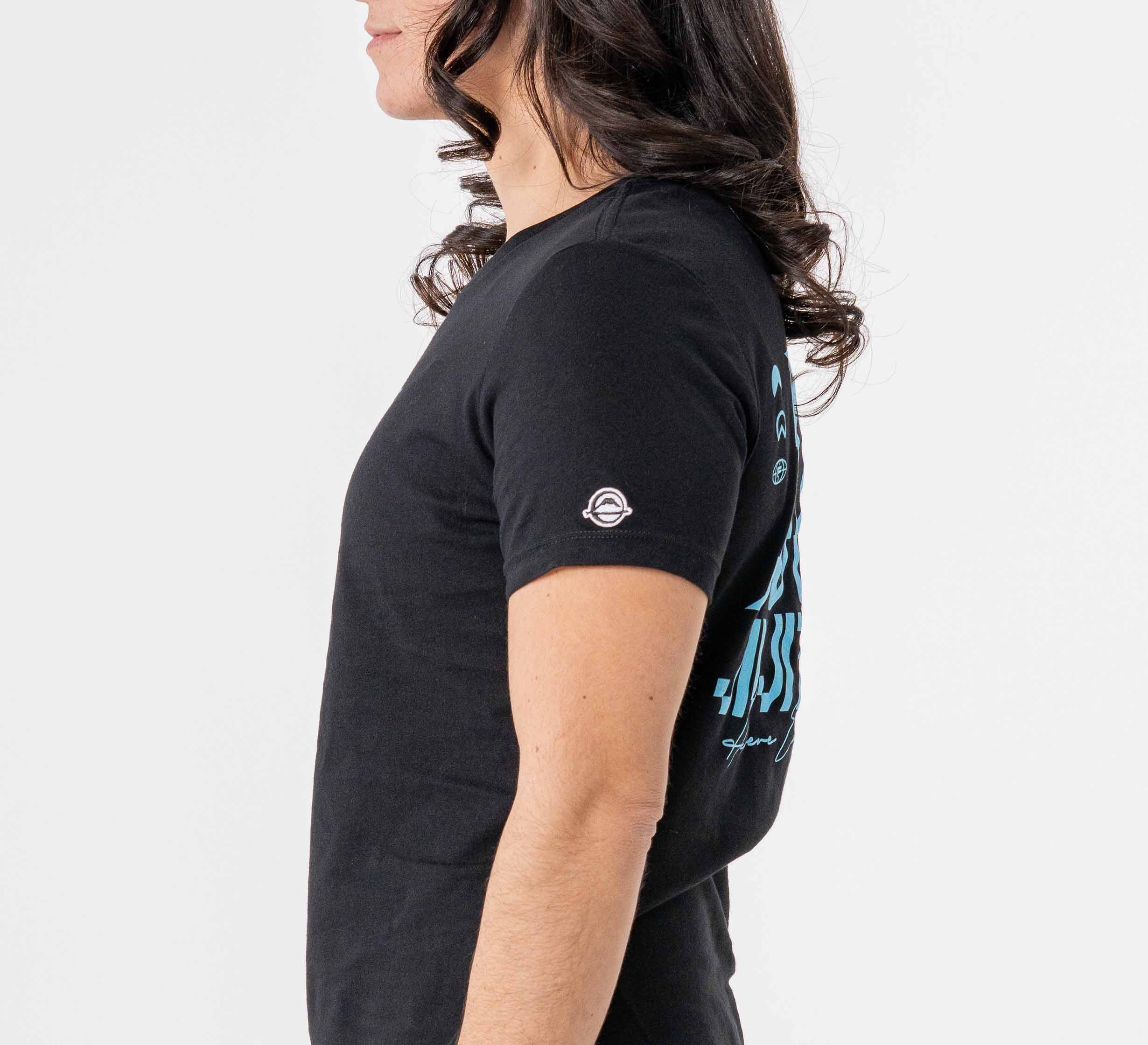 Womens Jiu Jitsu Fusion T-Shirt Black