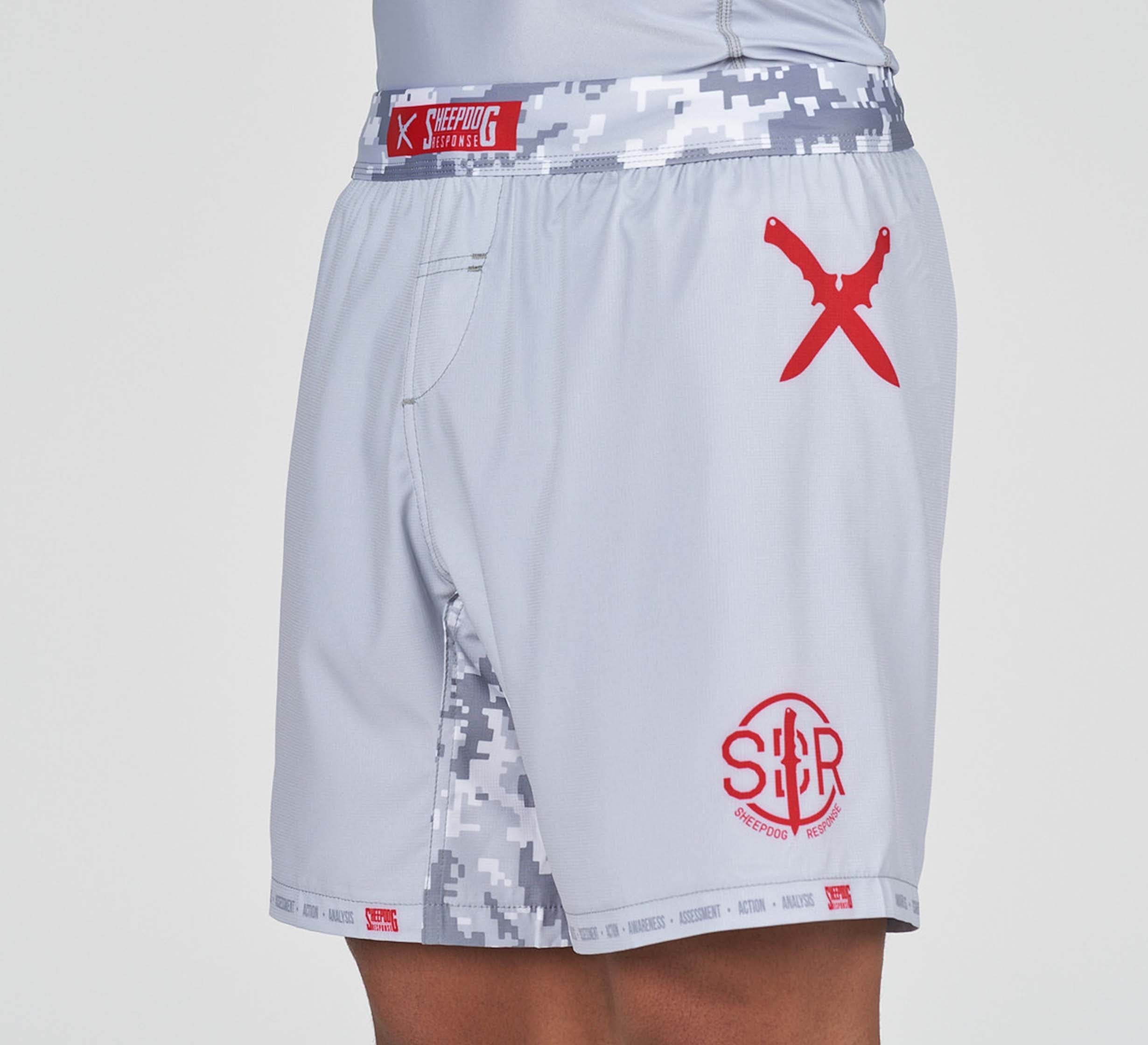 Sheepdog Response Flex Lite Shorts Grey