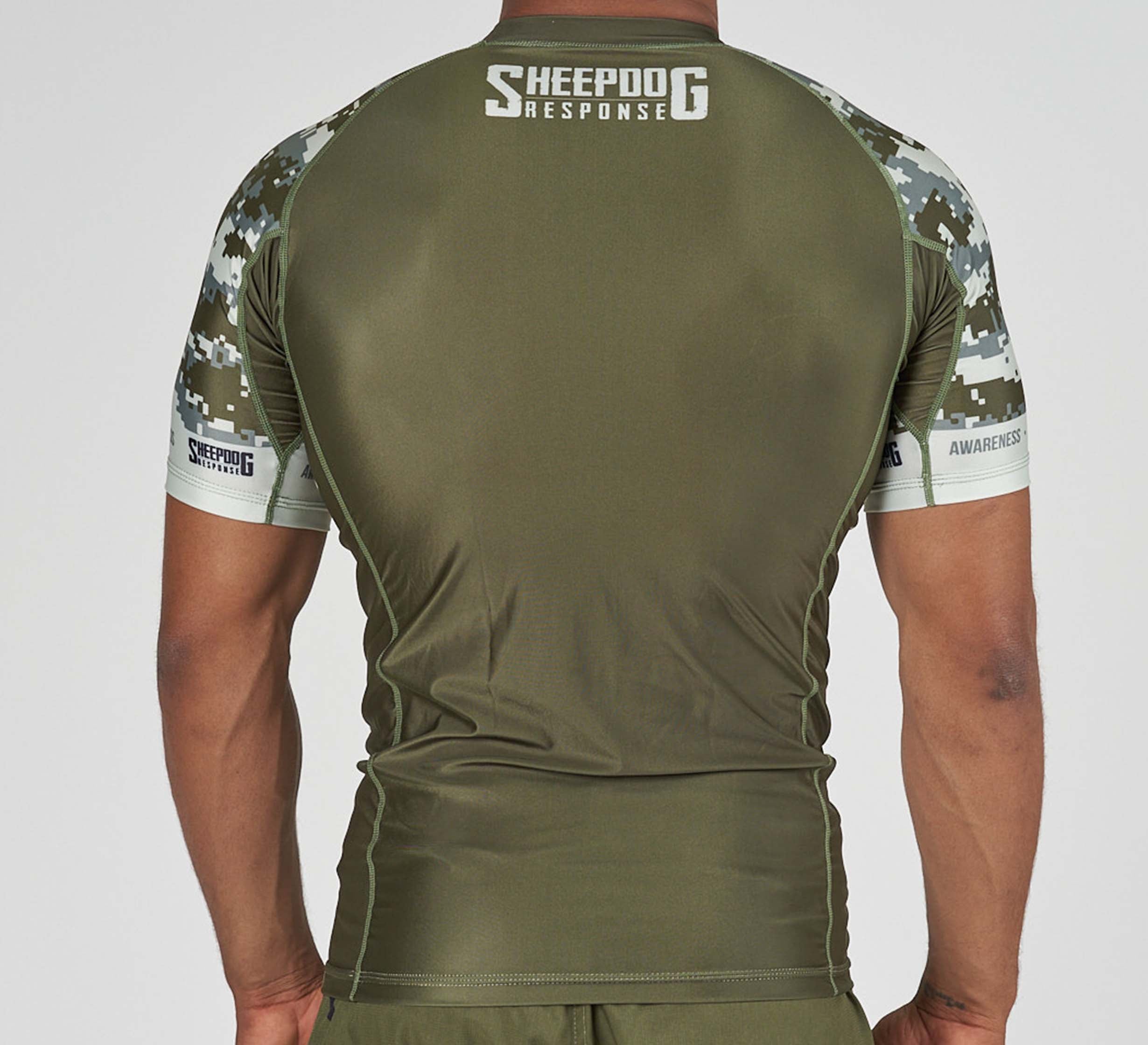 Sheepdog Response Flex Lite Rashguard Military Green