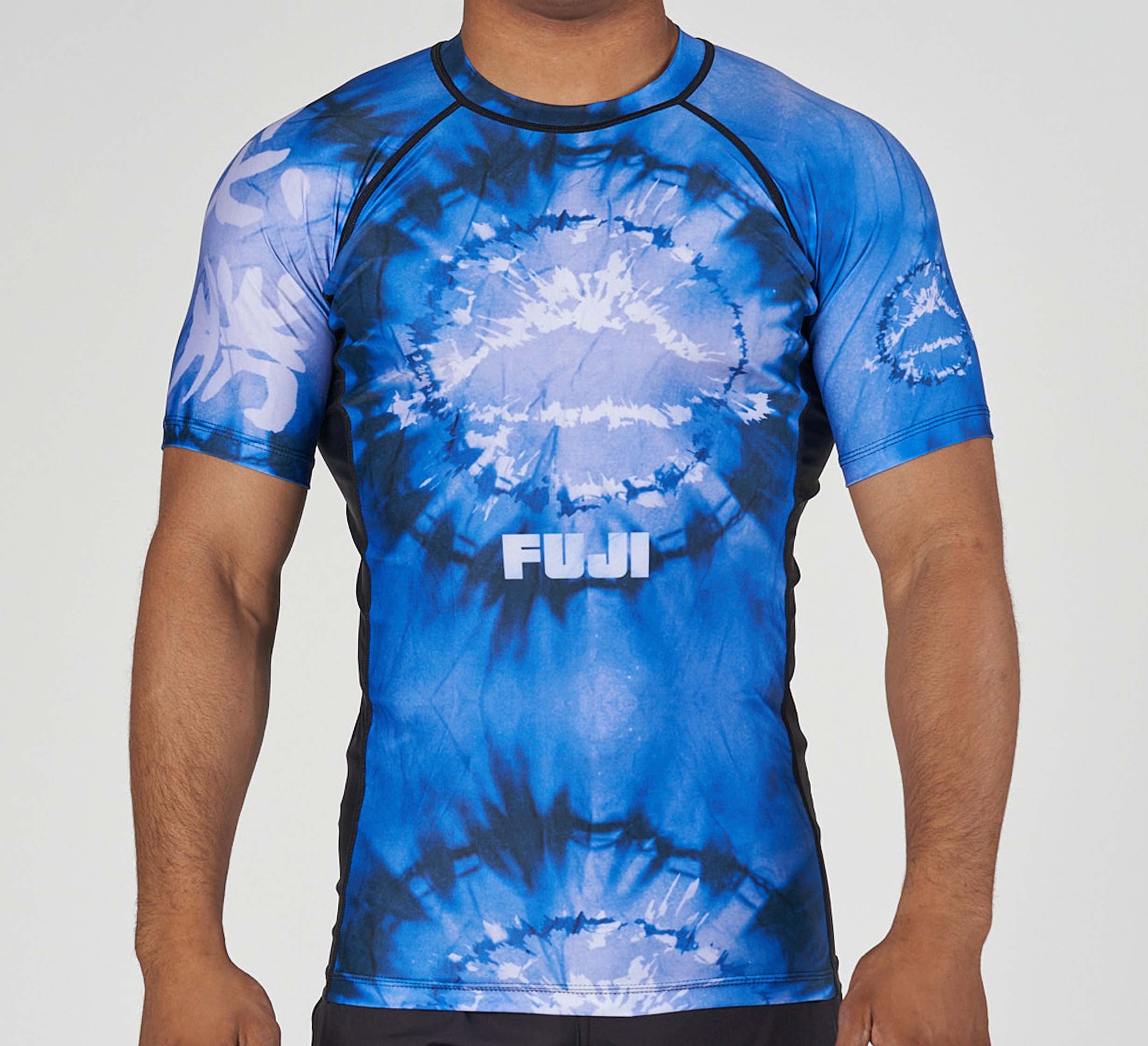 Tie Dye Flex Lite Rashguard Blue