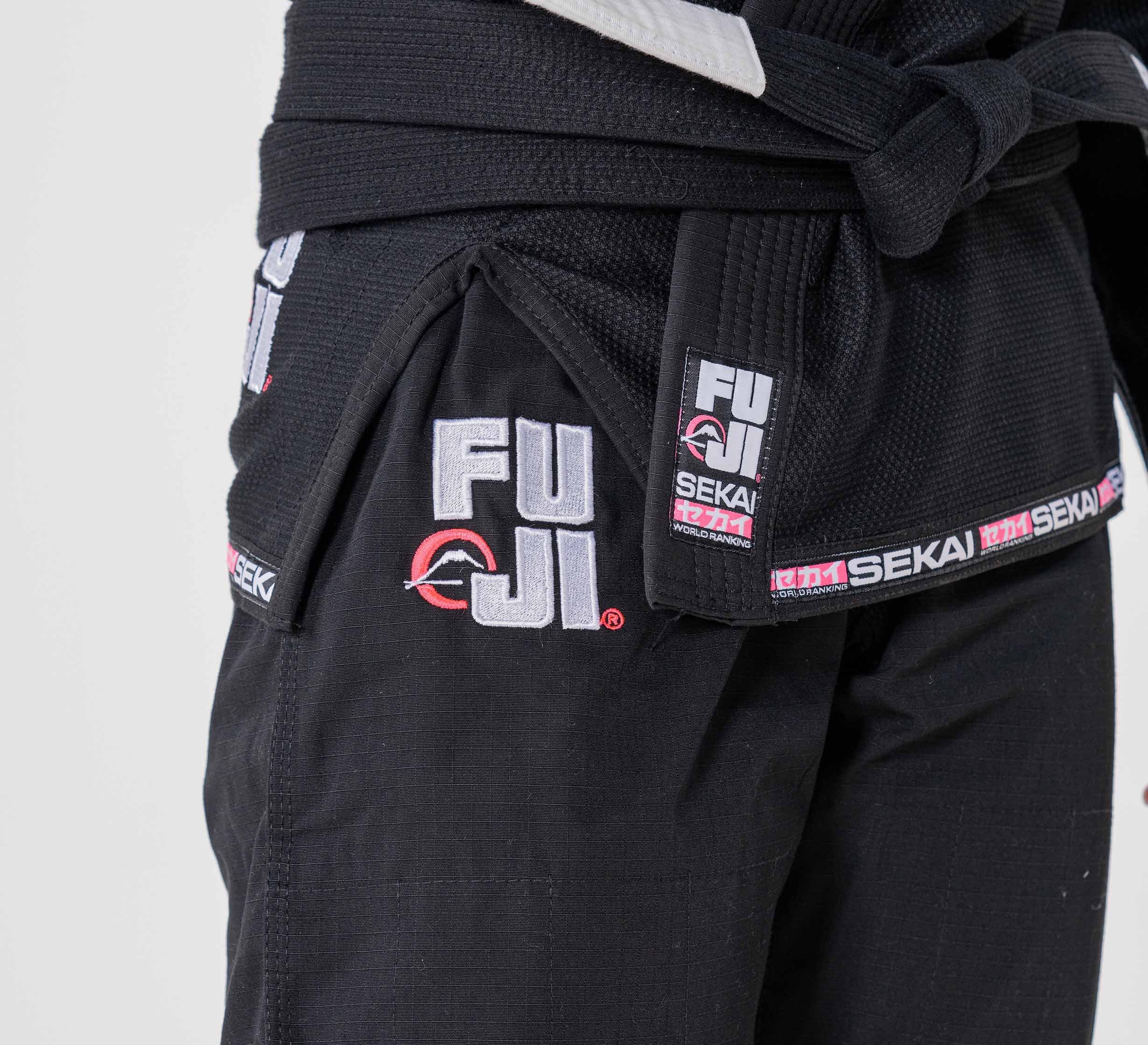 Sekai 2.0 Womens BJJ Gi Black/Pink