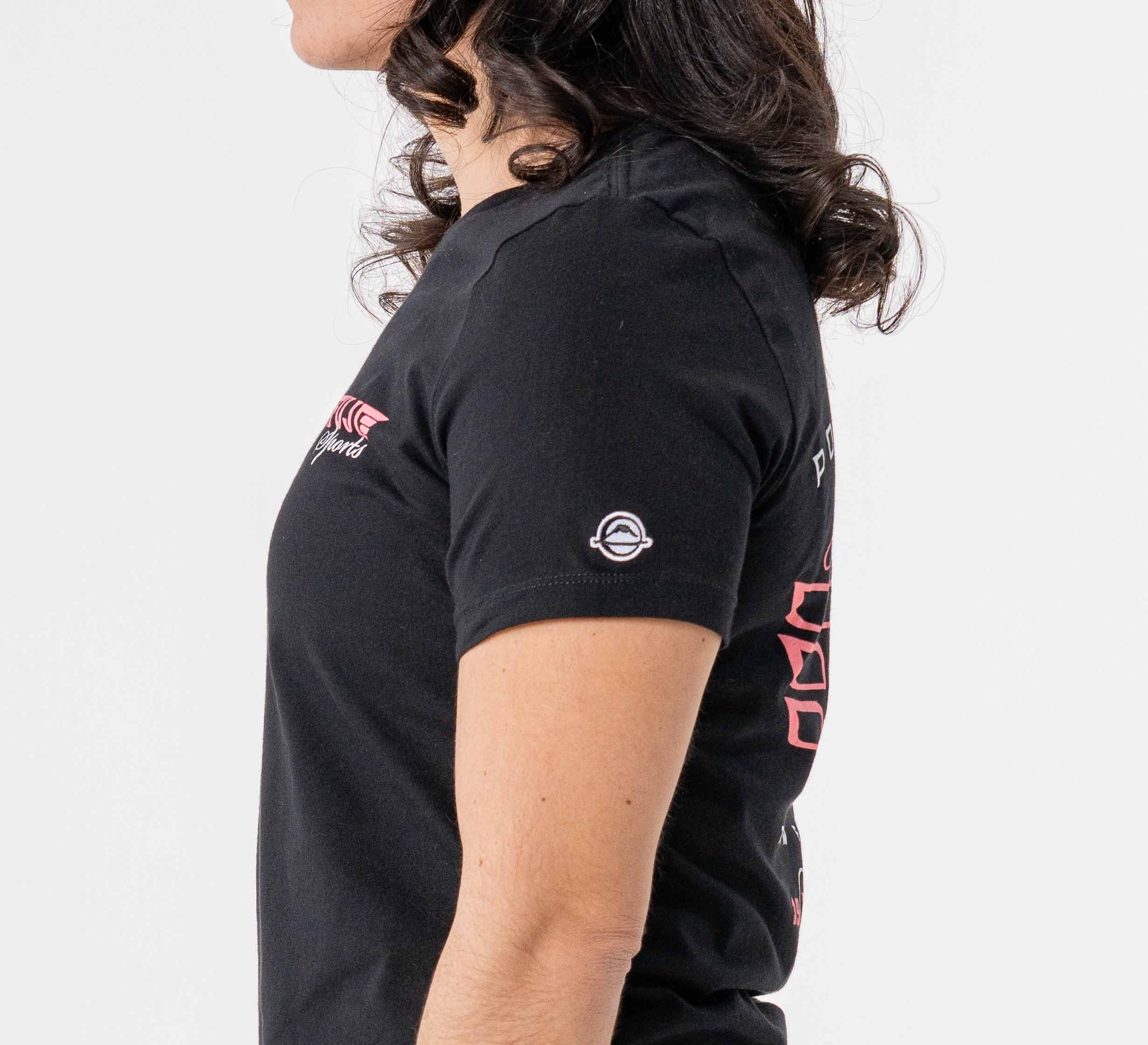 Womens Jiu Jitsu Flight T-Shirt Black