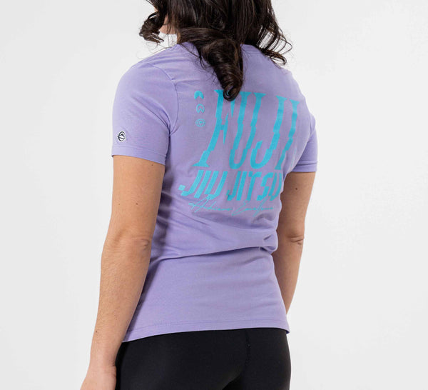 Womens Jiu Jitsu Fusion T-Shirt Lavender
