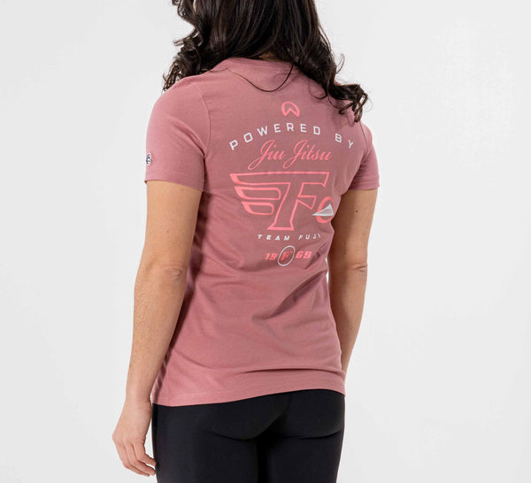 Womens Jiu Jitsu Flight T-Shirt Mauve