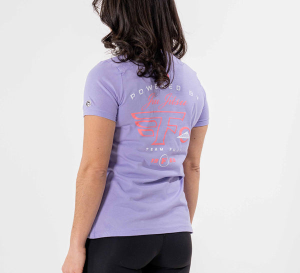 Womens Jiu Jitsu Flight T-Shirt Lavender