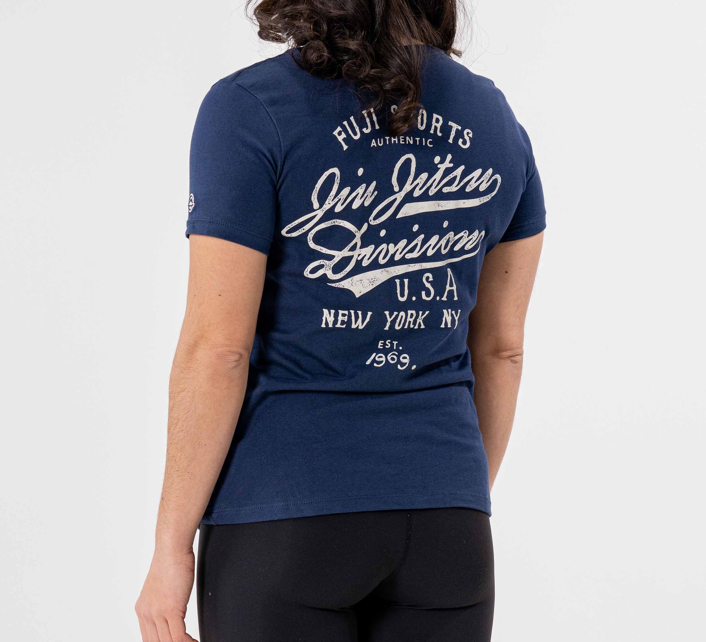 Womens Jiu Jitsu Flow T-Shirt Navy