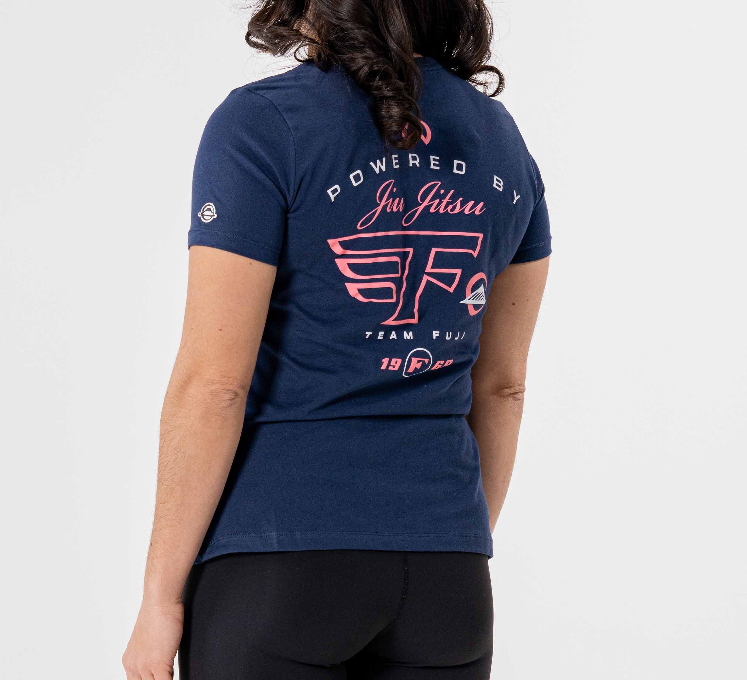 Womens Jiu Jitsu Flight T-Shirt Navy