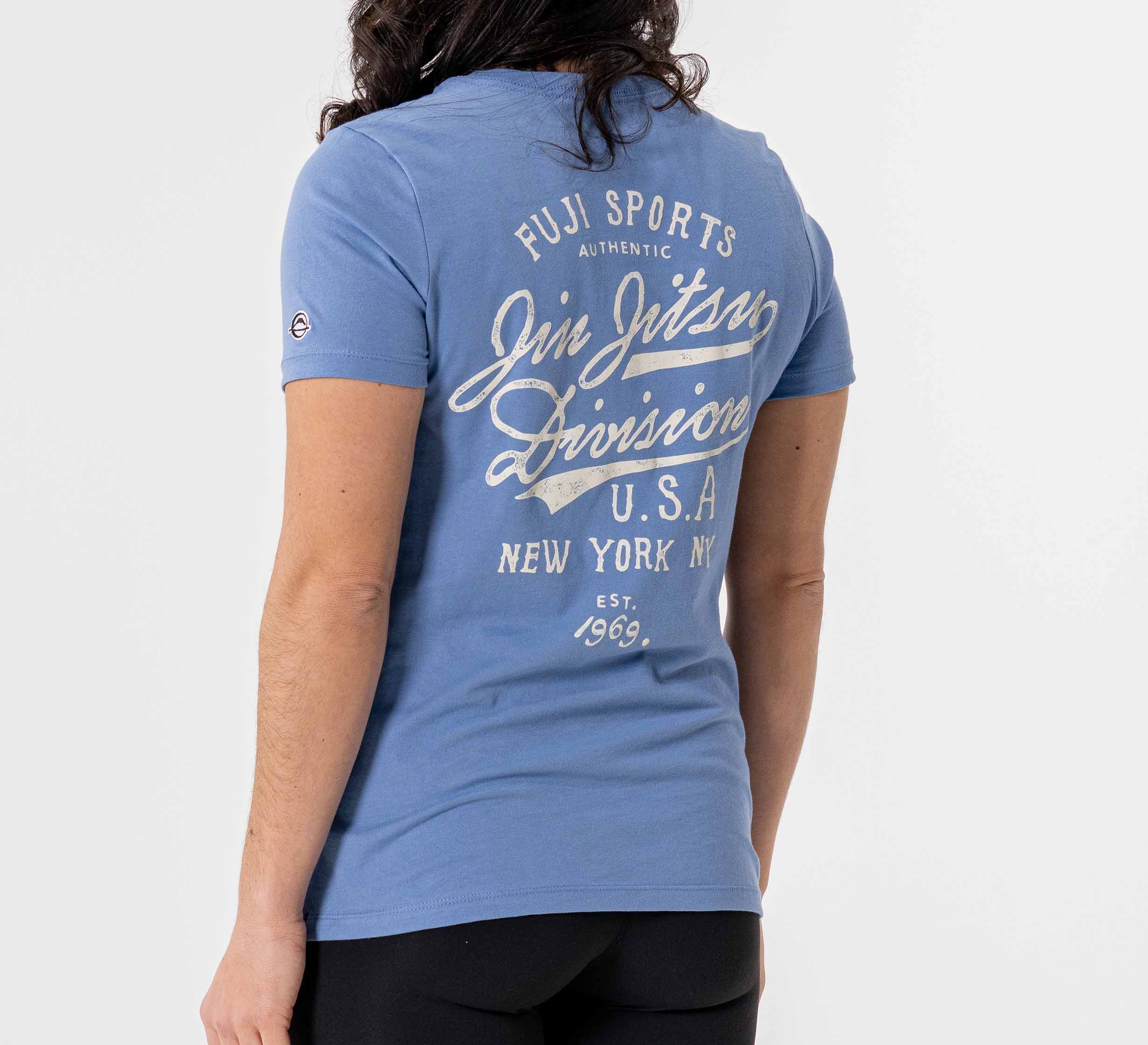 Womens Jiu Jitsu Flow T-Shirt Blue