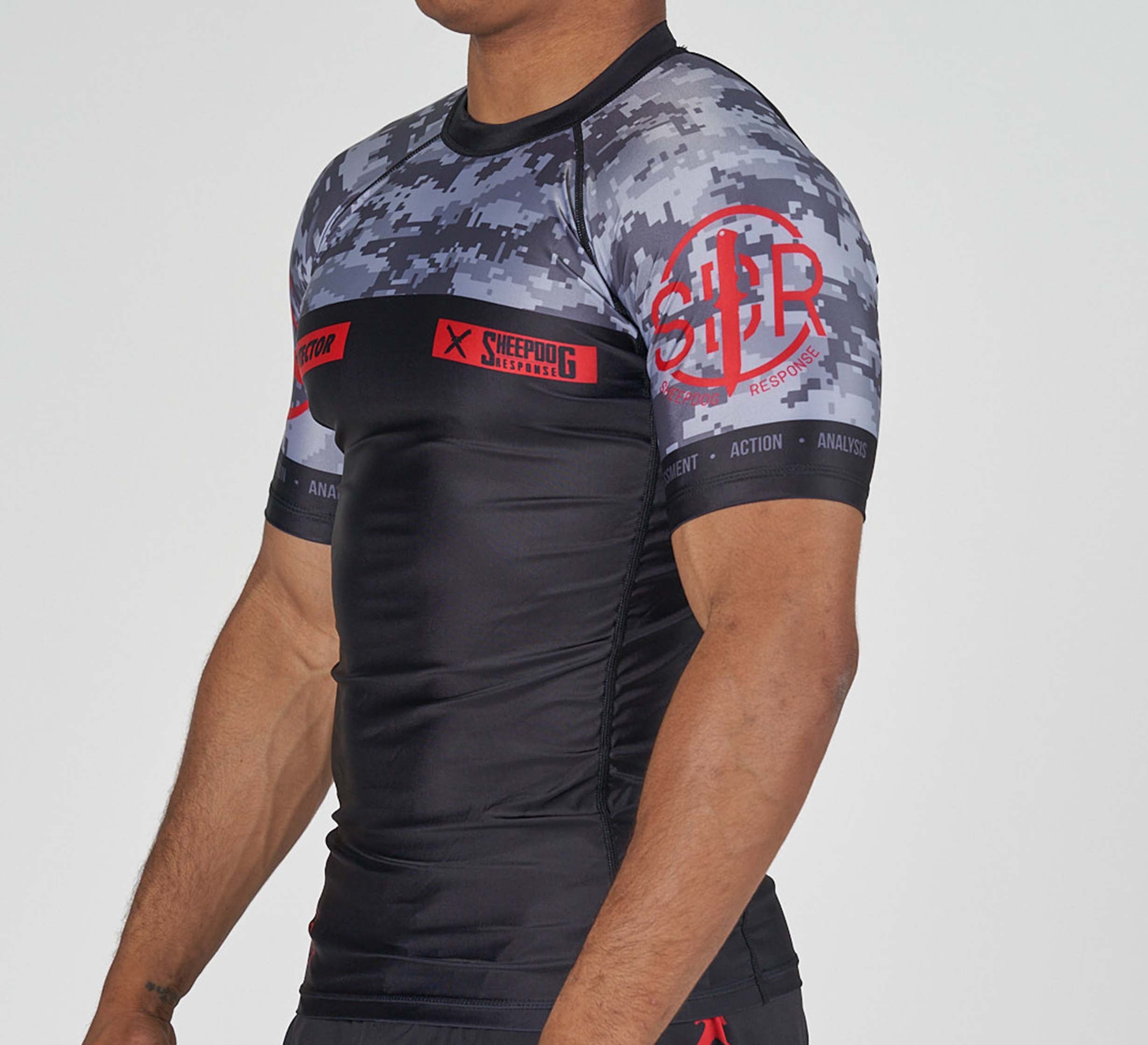 Sheepdog Response Flex Lite Rashguard Black