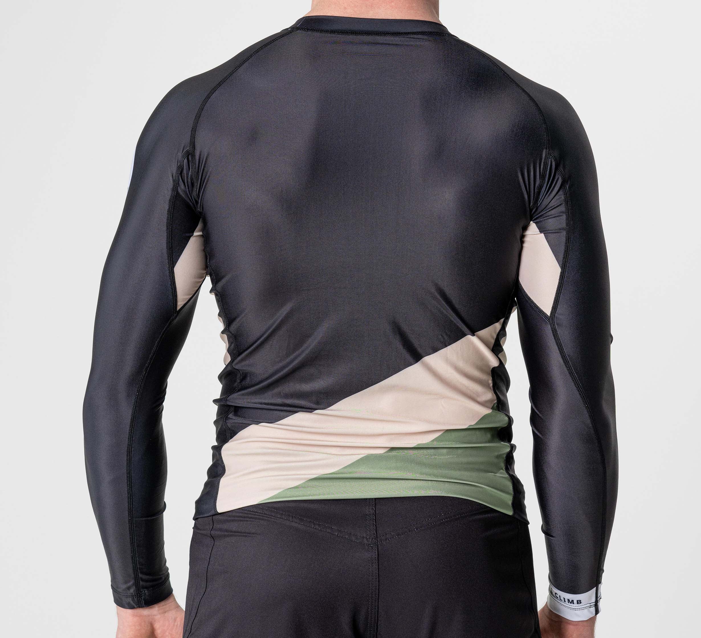 Pacer Flex Lite Long Sleeve Rashguard Black