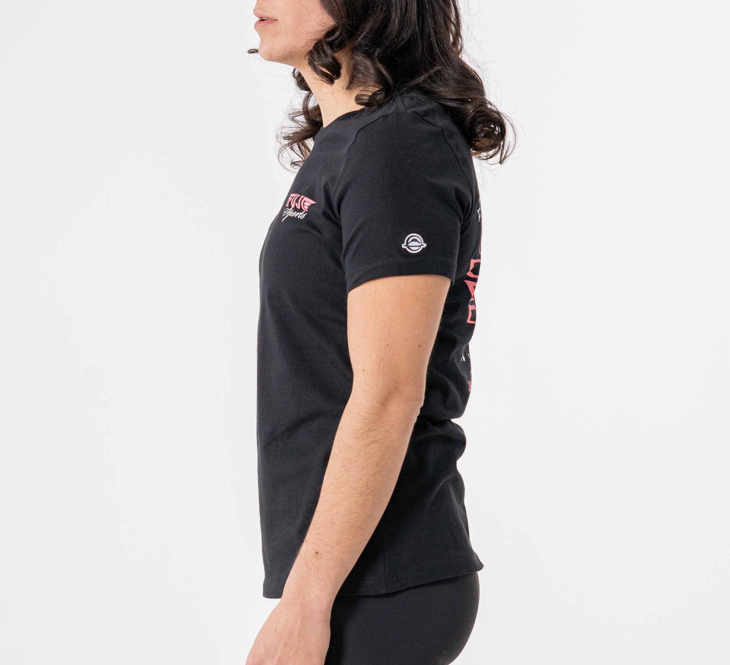 Womens Jiu Jitsu Flight T-Shirt Black