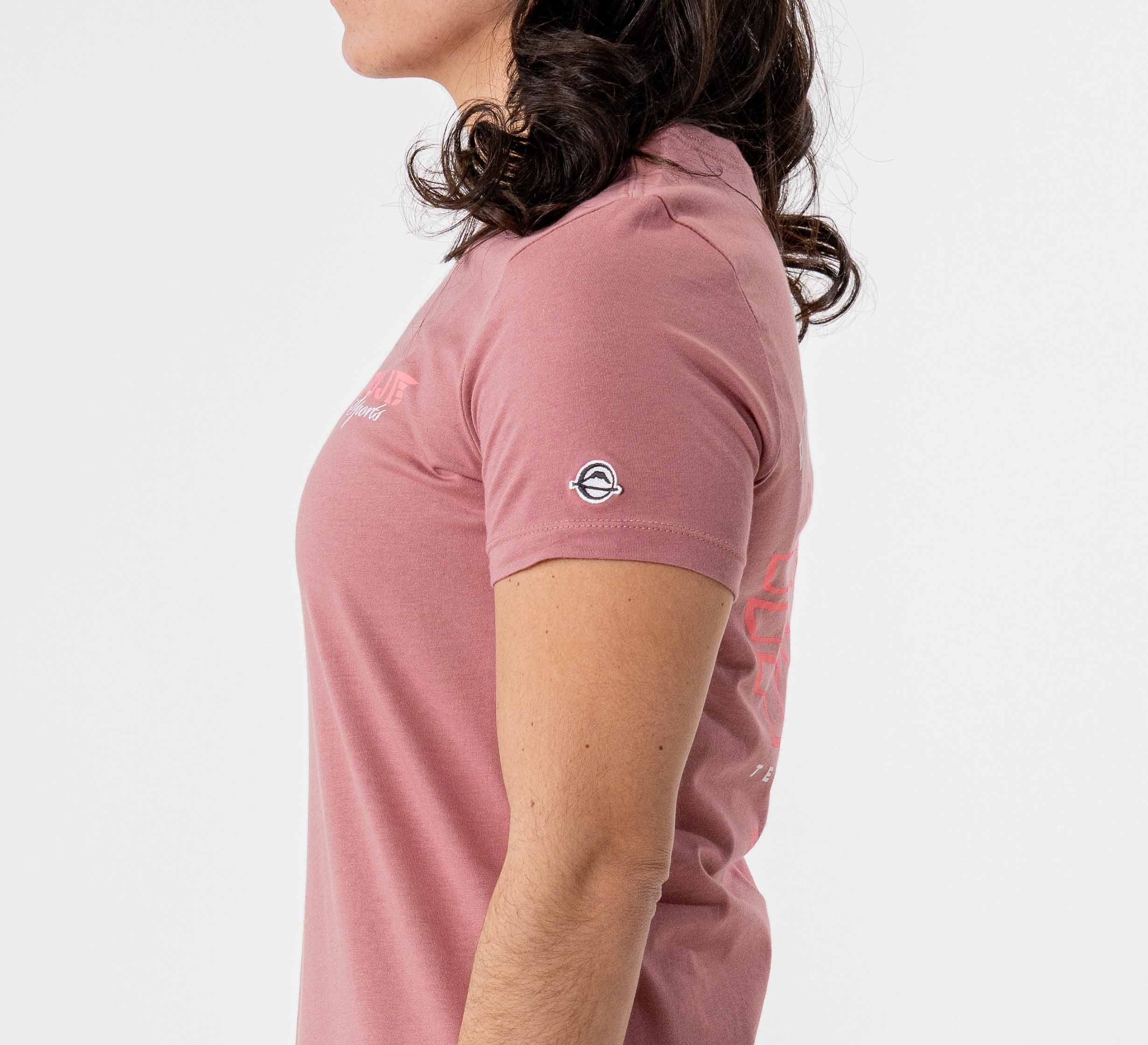 Womens Jiu Jitsu Flight T-Shirt Mauve