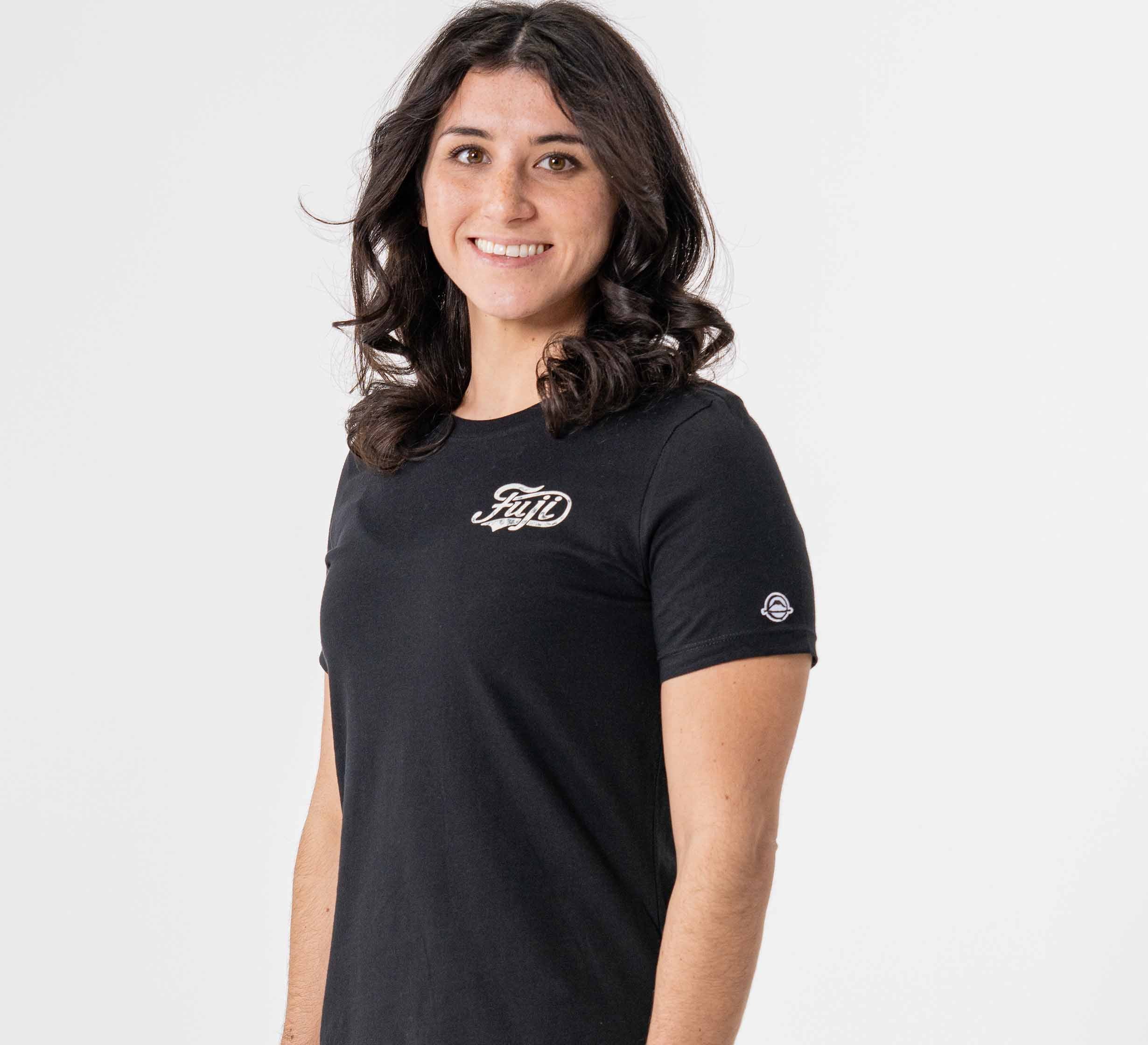 Womens Jiu Jitsu Flow T-Shirt Black