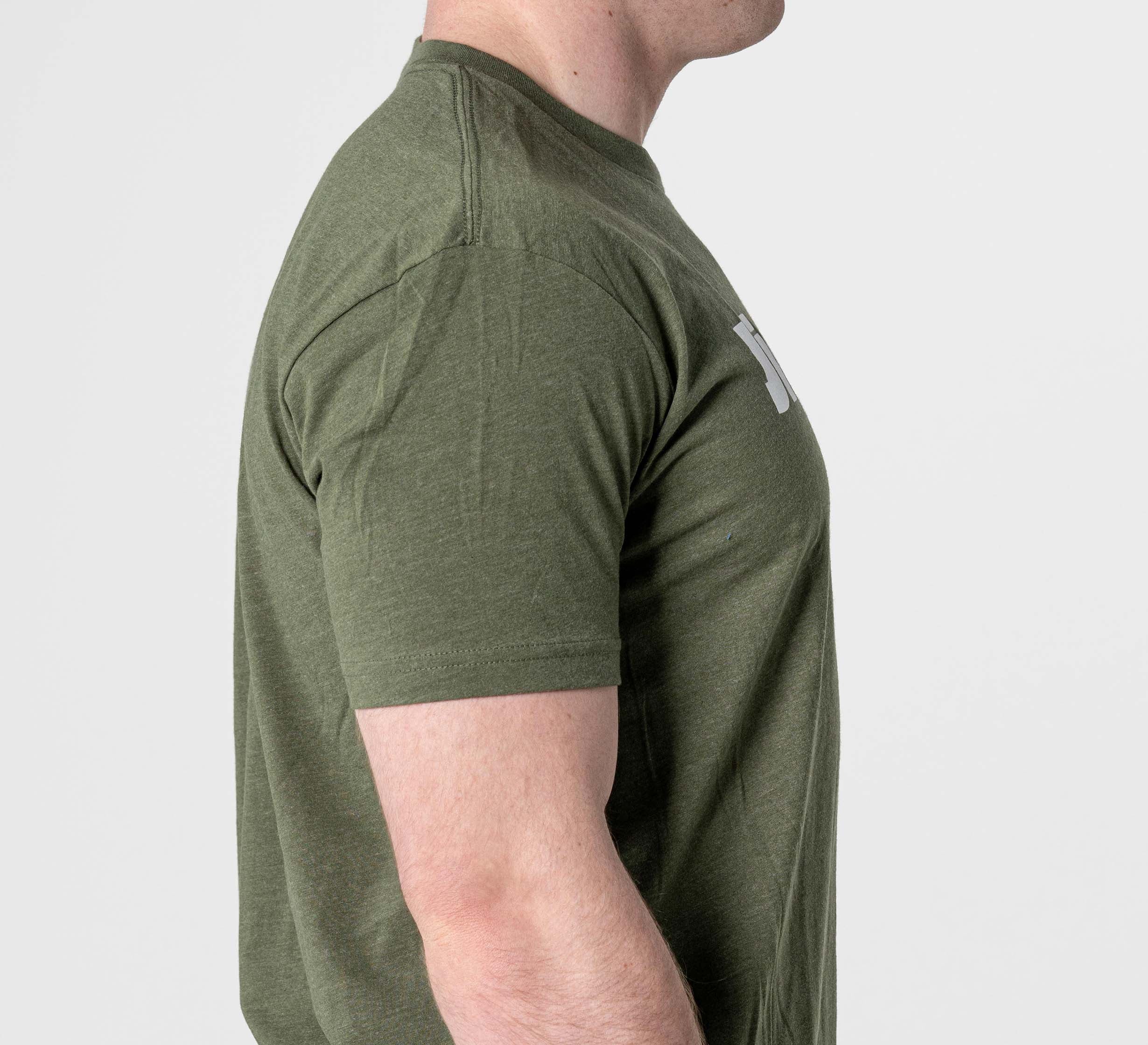 Jiu Jitsu Player T-Shirt Military Green