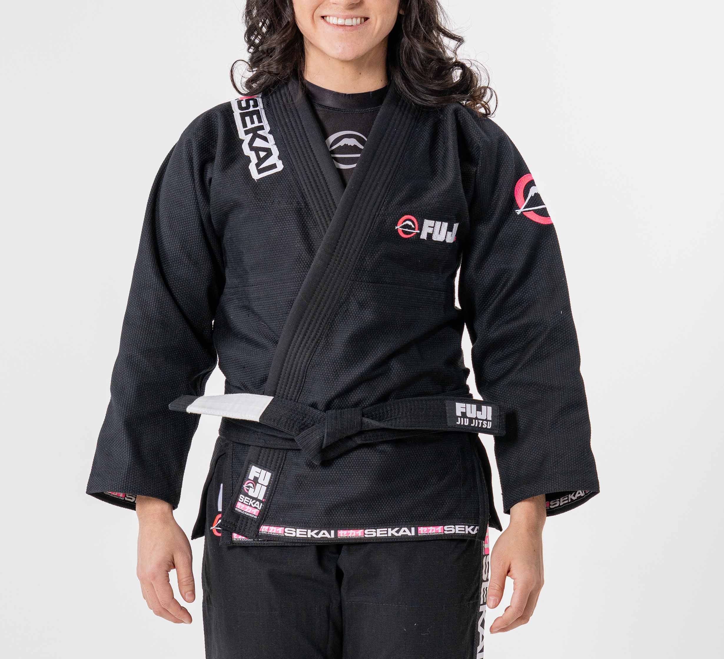 Sekai 2.0 Womens BJJ Gi Black/Pink