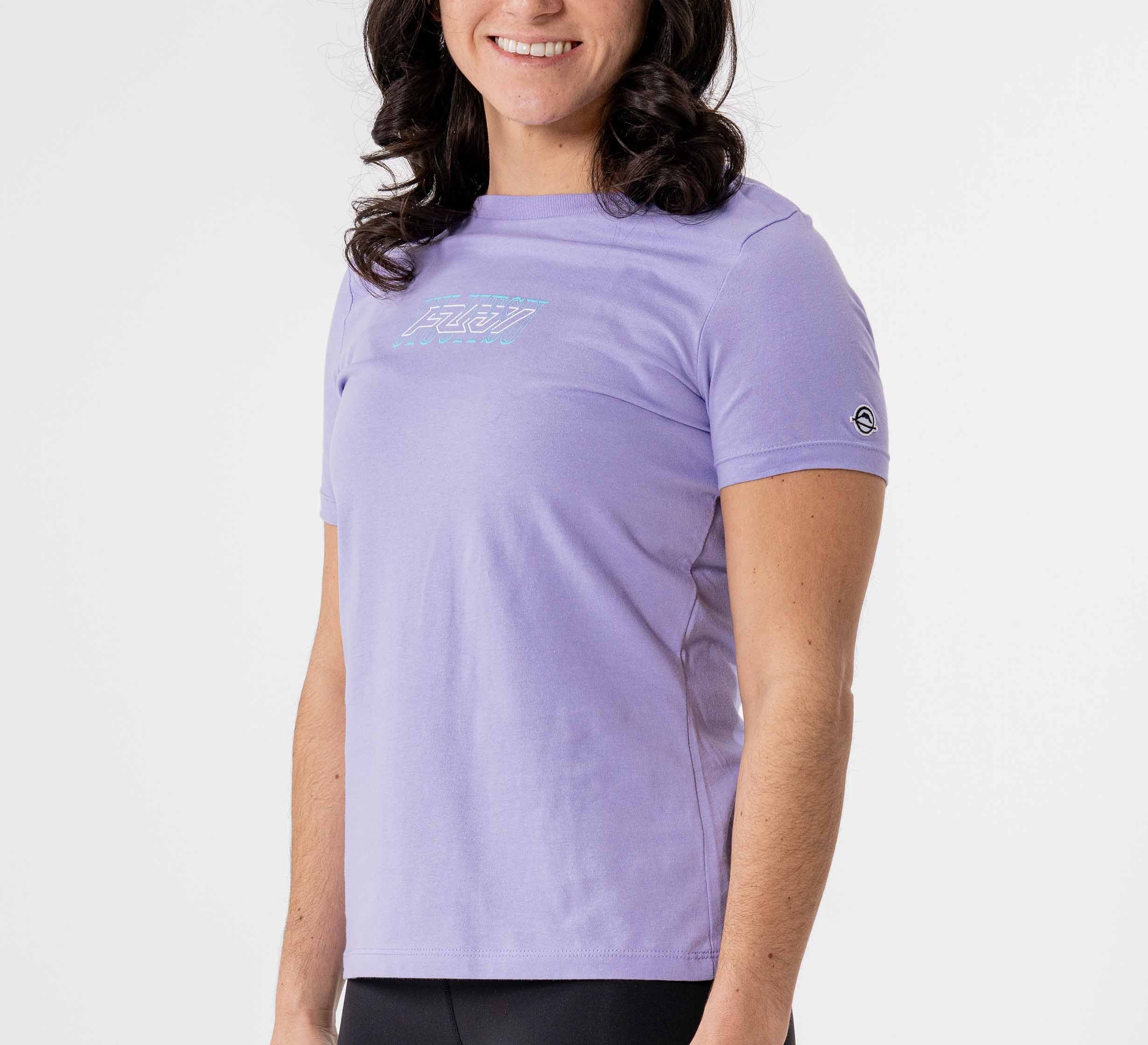 Womens Jiu Jitsu Fusion T-Shirt Lavender