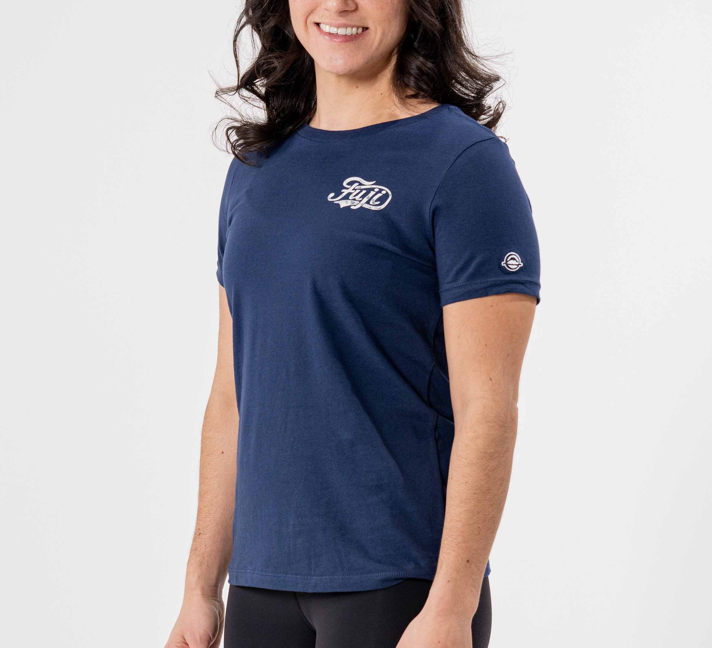 Womens Jiu Jitsu Flow T-Shirt Navy