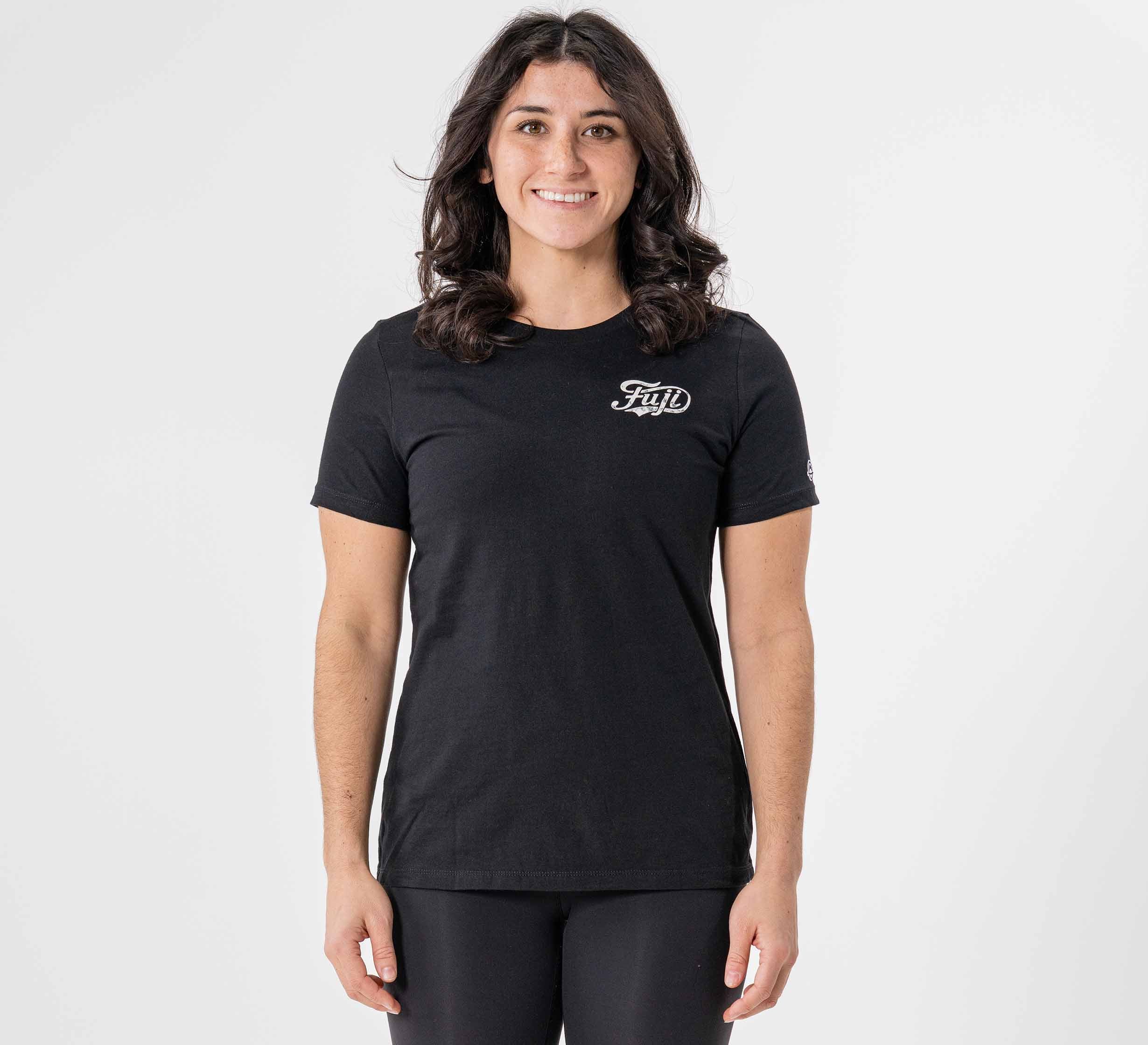 Womens Jiu Jitsu Flow T-Shirt Black