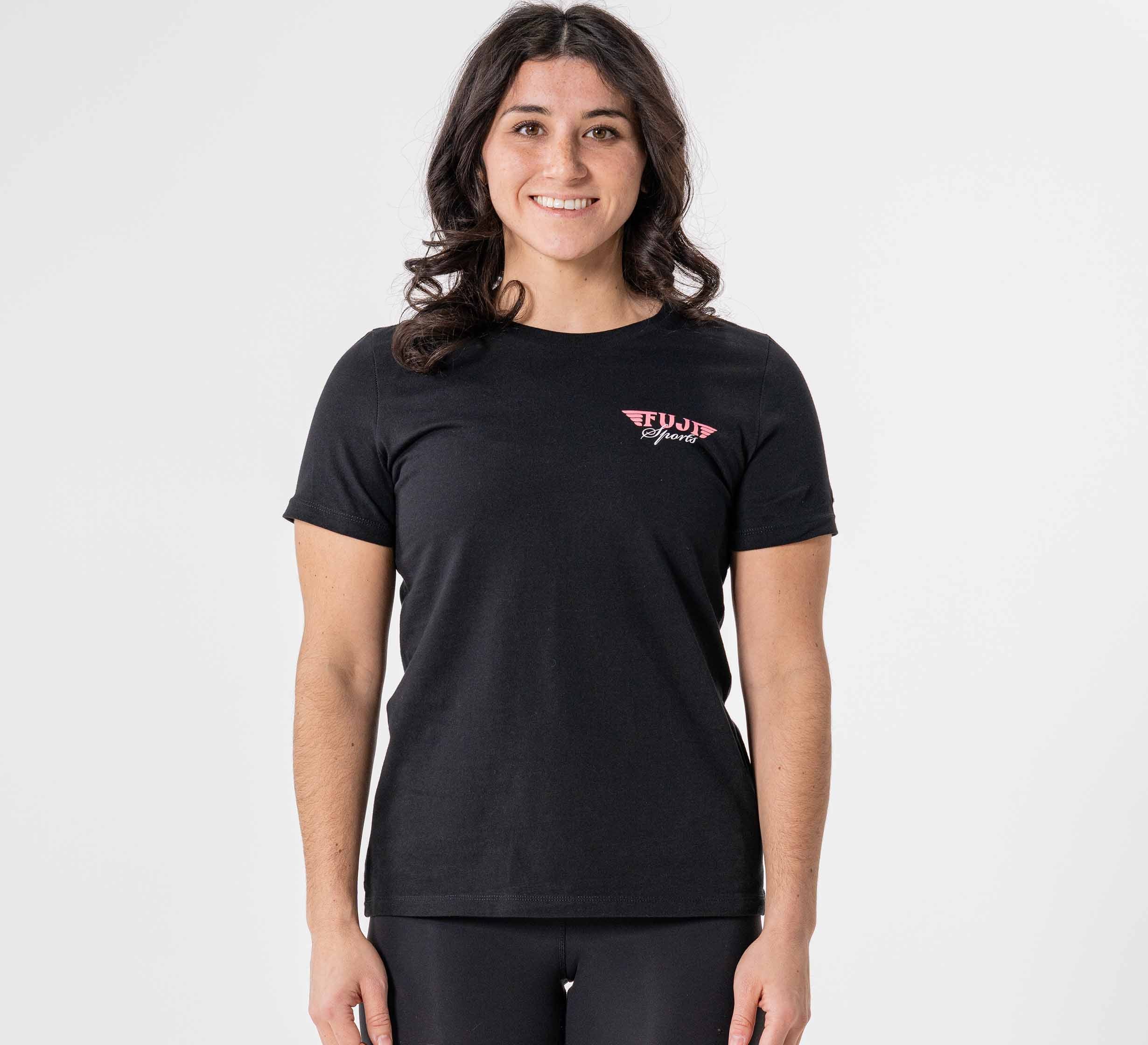 Womens Jiu Jitsu Flight T-Shirt Black