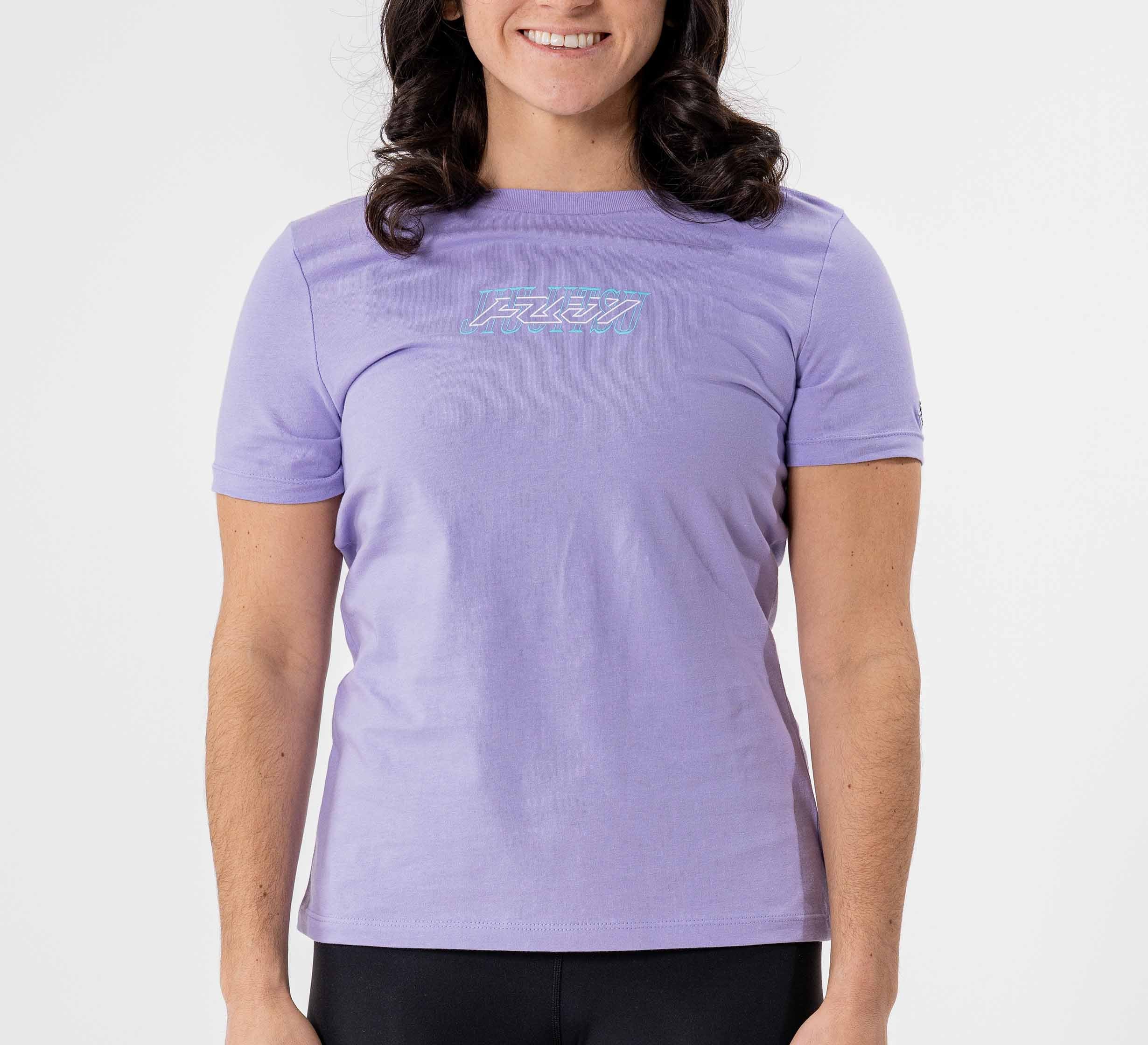 Womens Jiu Jitsu Fusion T-Shirt Lavender