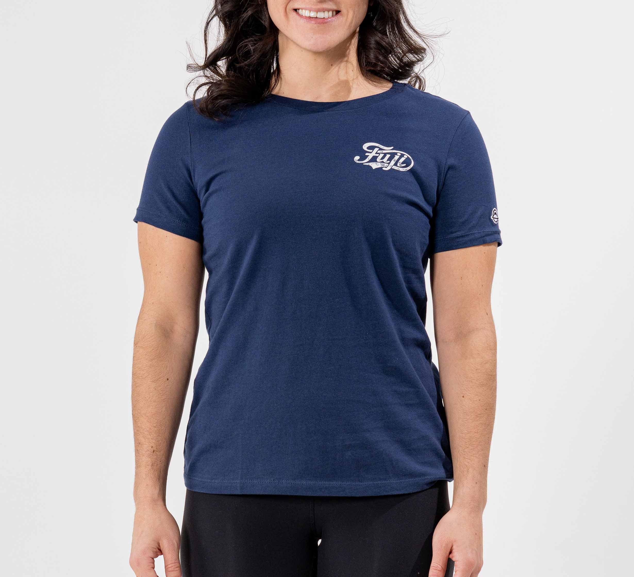 Womens Jiu Jitsu Flow T-Shirt Navy