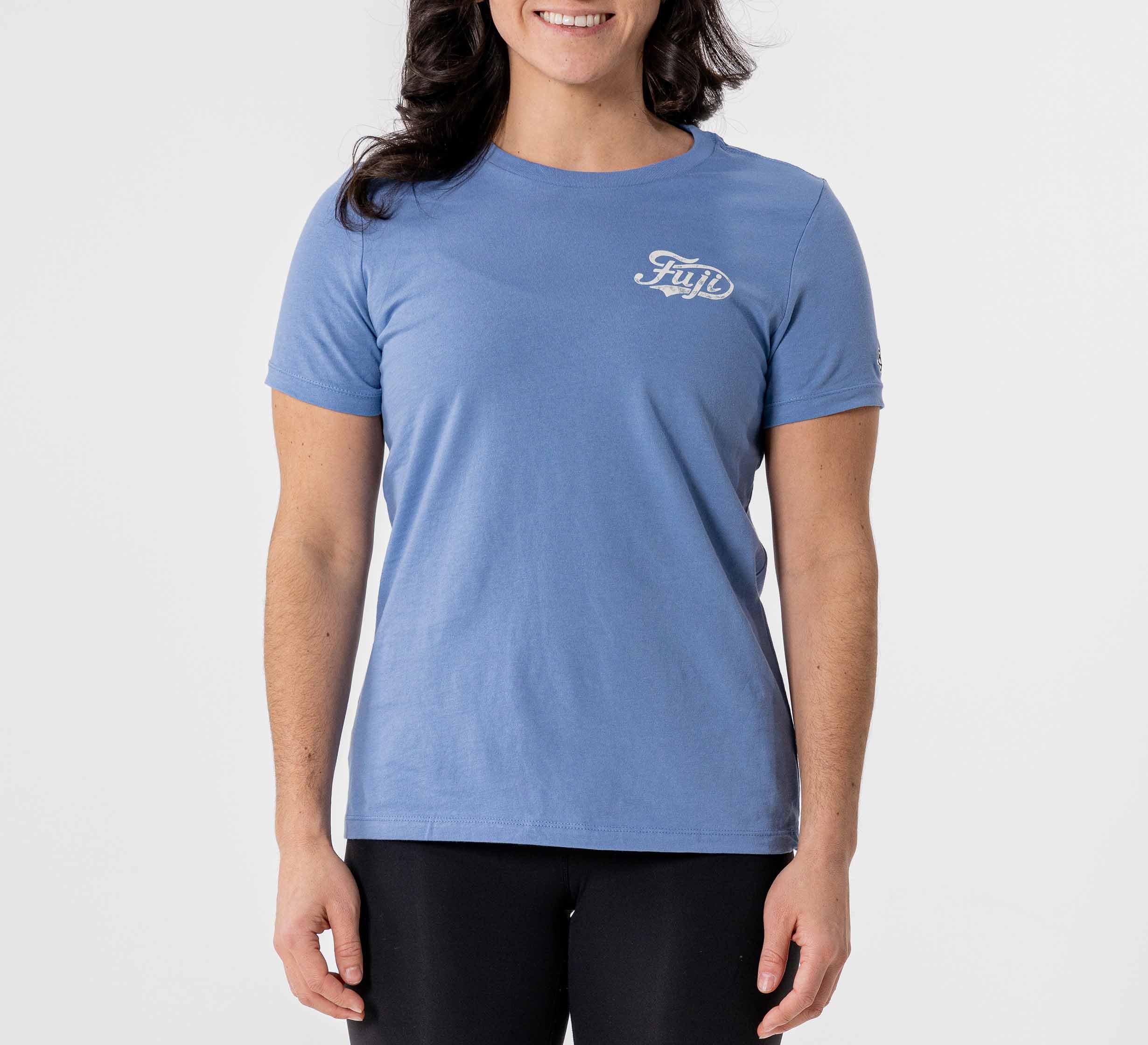 Womens Jiu Jitsu Flow T-Shirt Blue