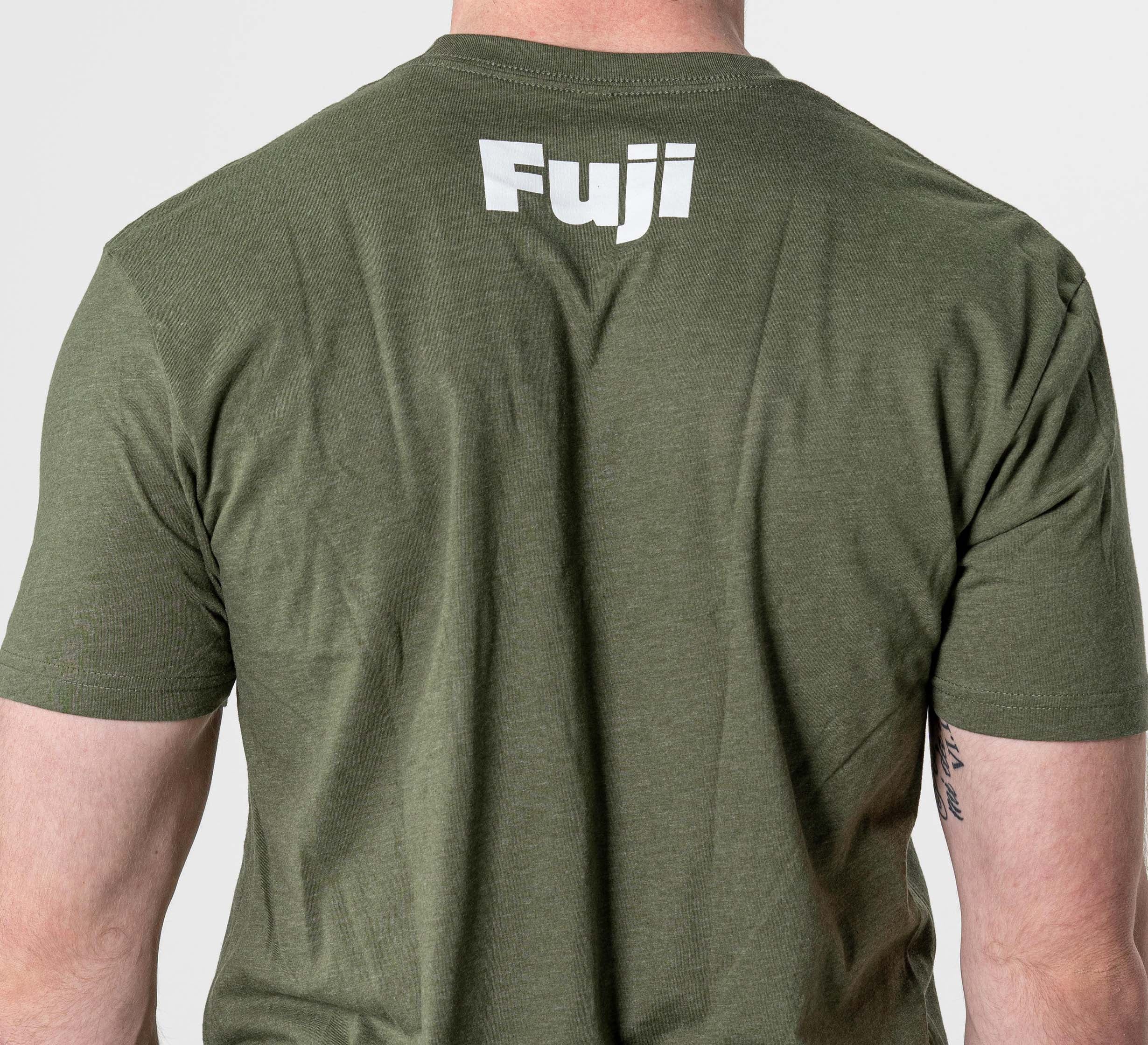 Jiu Jitsu Player T-Shirt Military Green