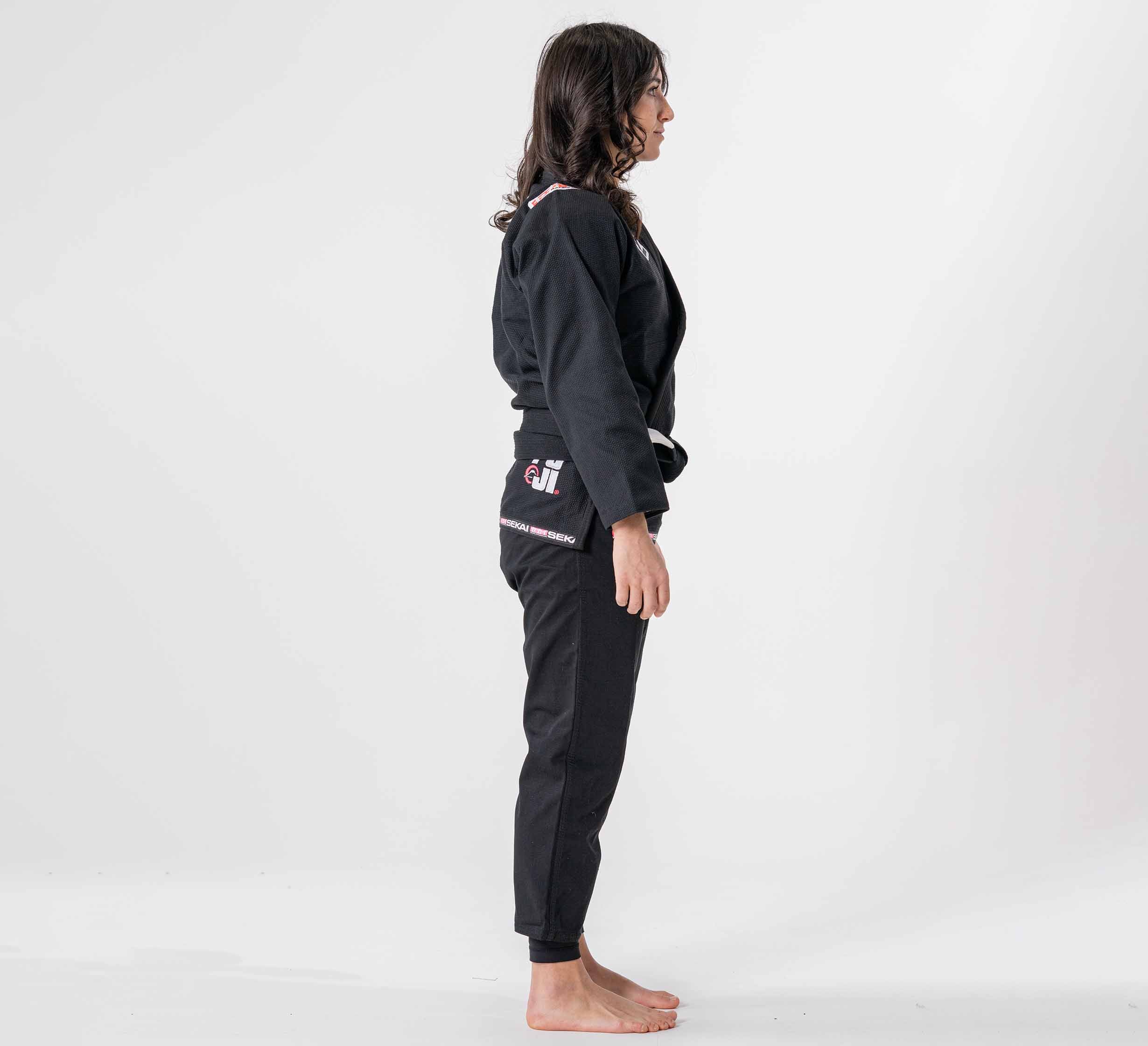 Sekai 2.0 Womens BJJ Gi Black/Pink