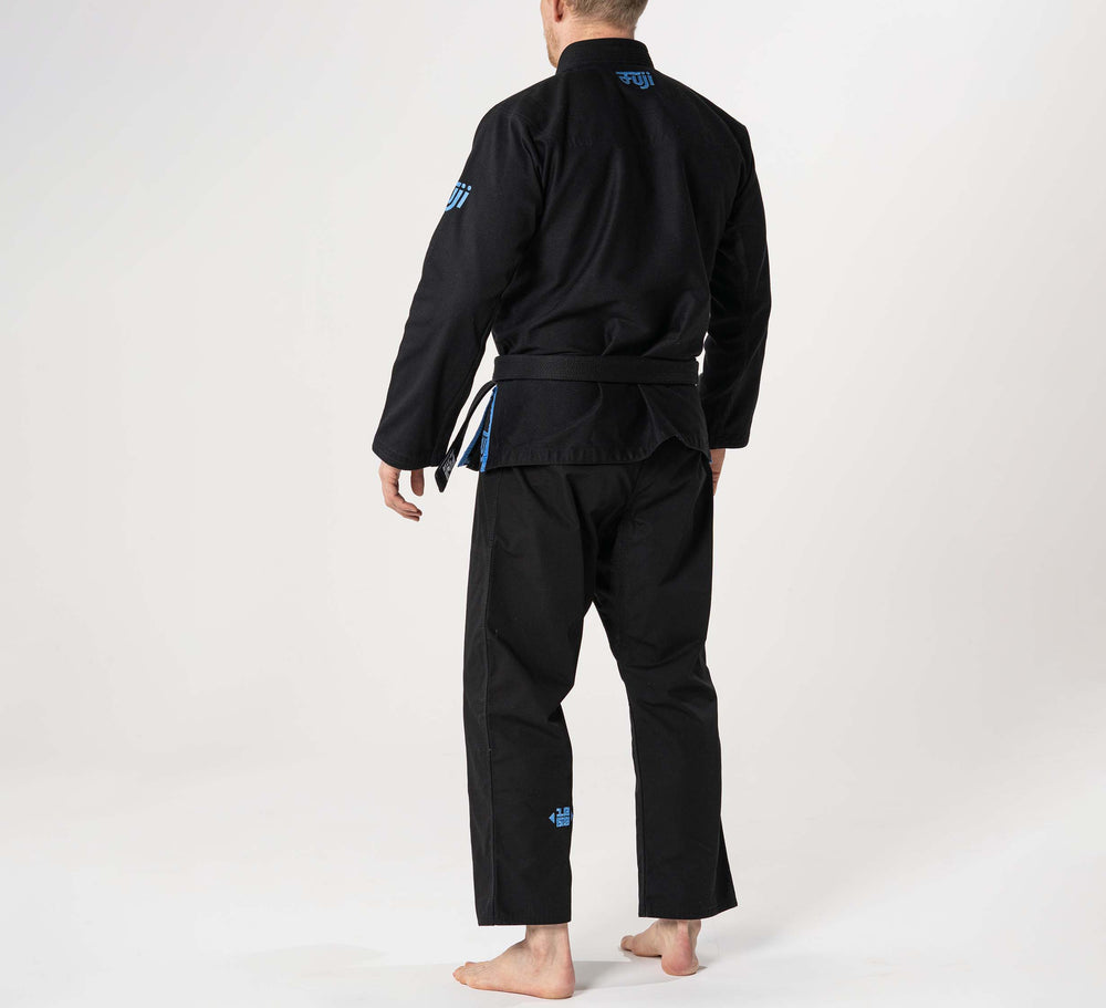 FUJI Flow-Tech BJJ Gi Black/Blue/Grey
