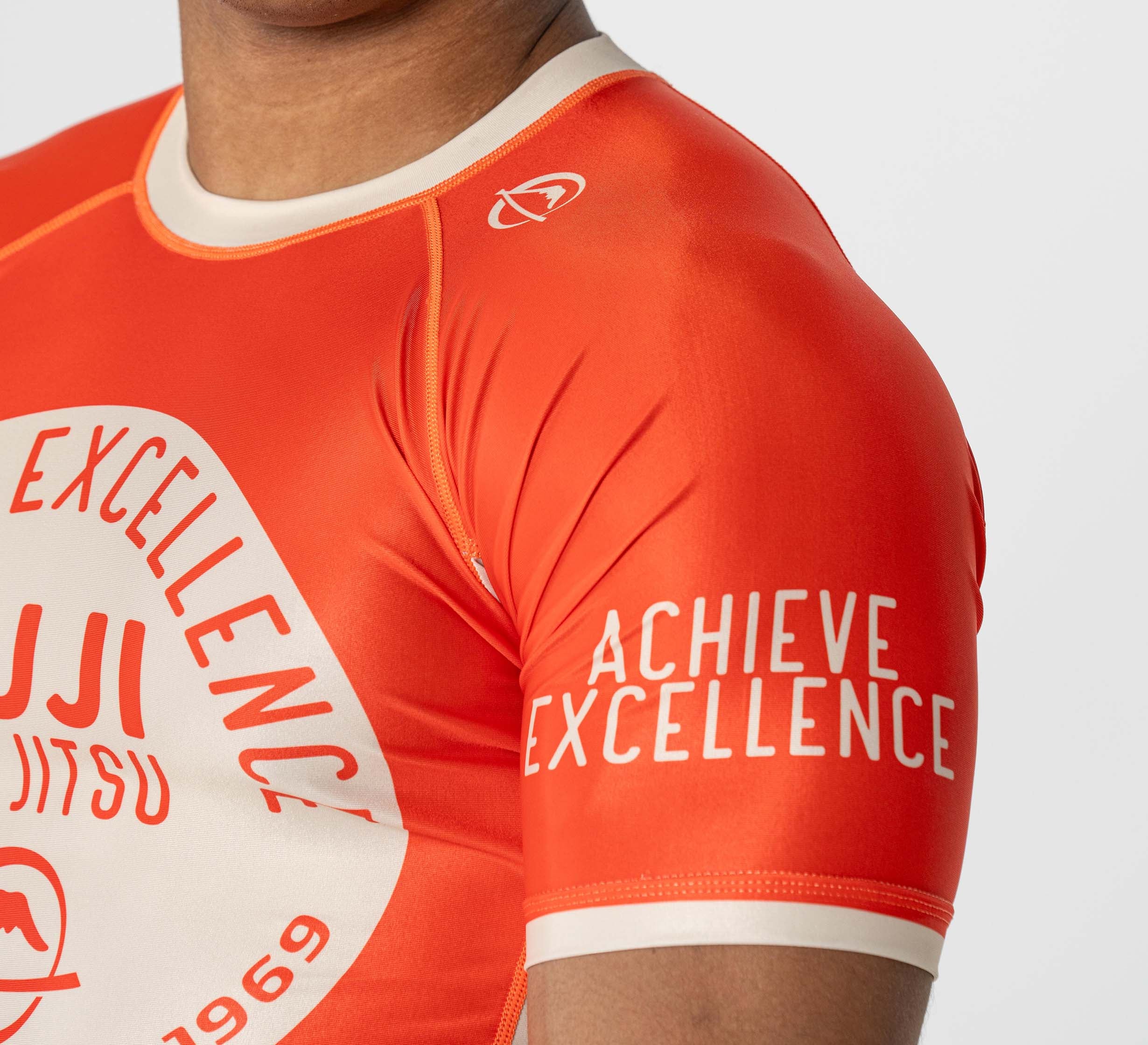 Achieve Excellence Flex Lite Rashguard Orange