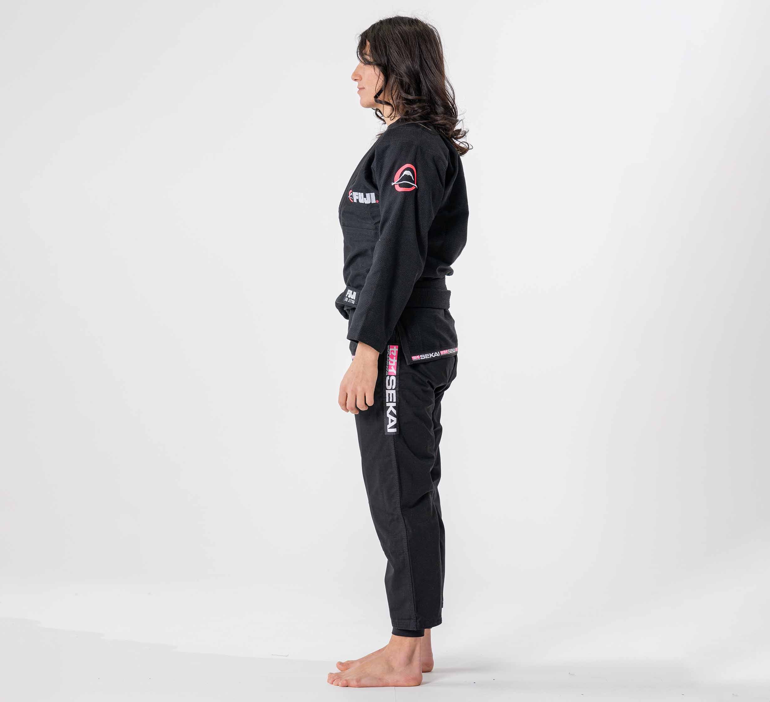 Sekai 2.0 Womens BJJ Gi Black/Pink - W00