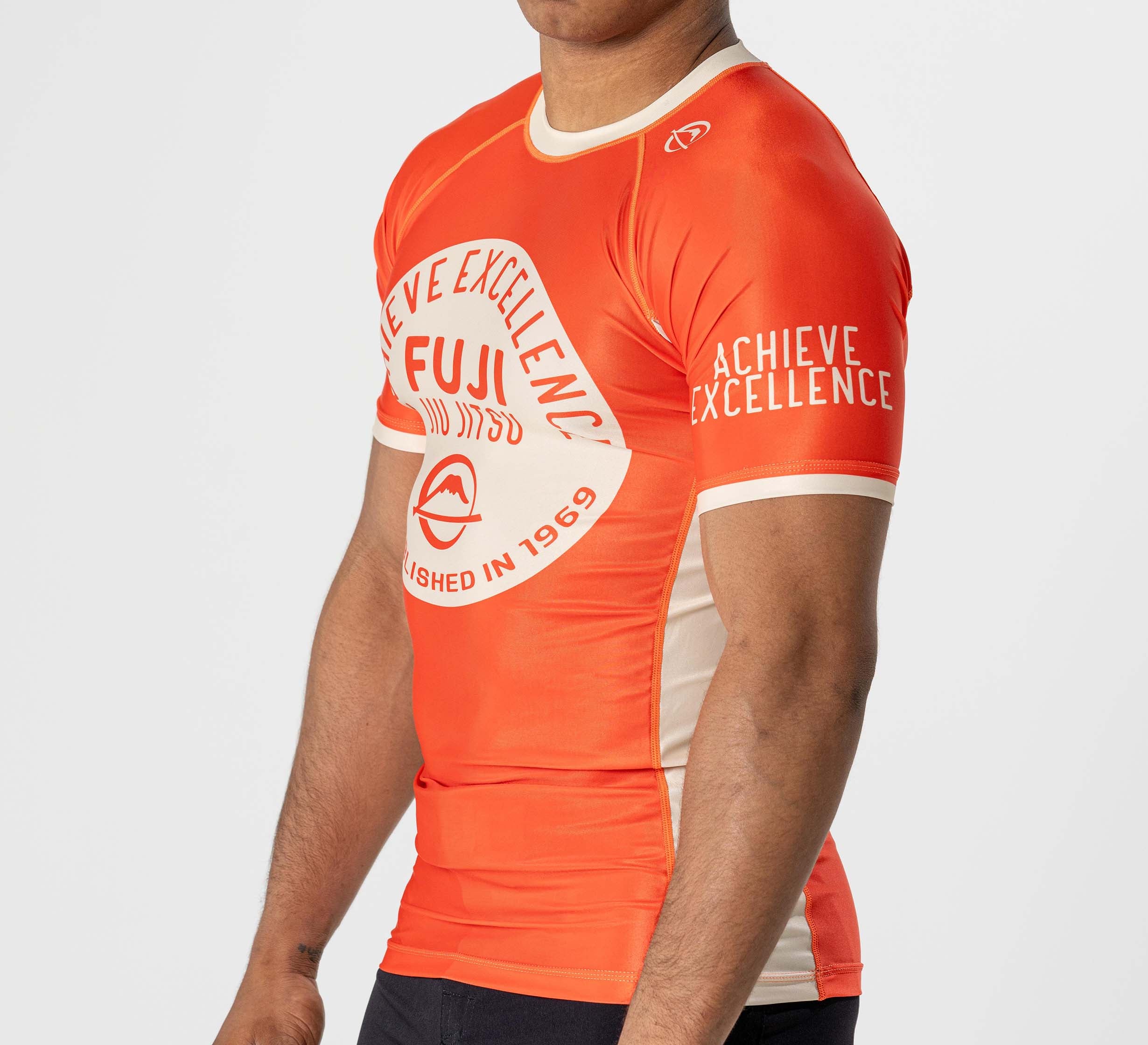 Achieve Excellence Flex Lite Rashguard Orange