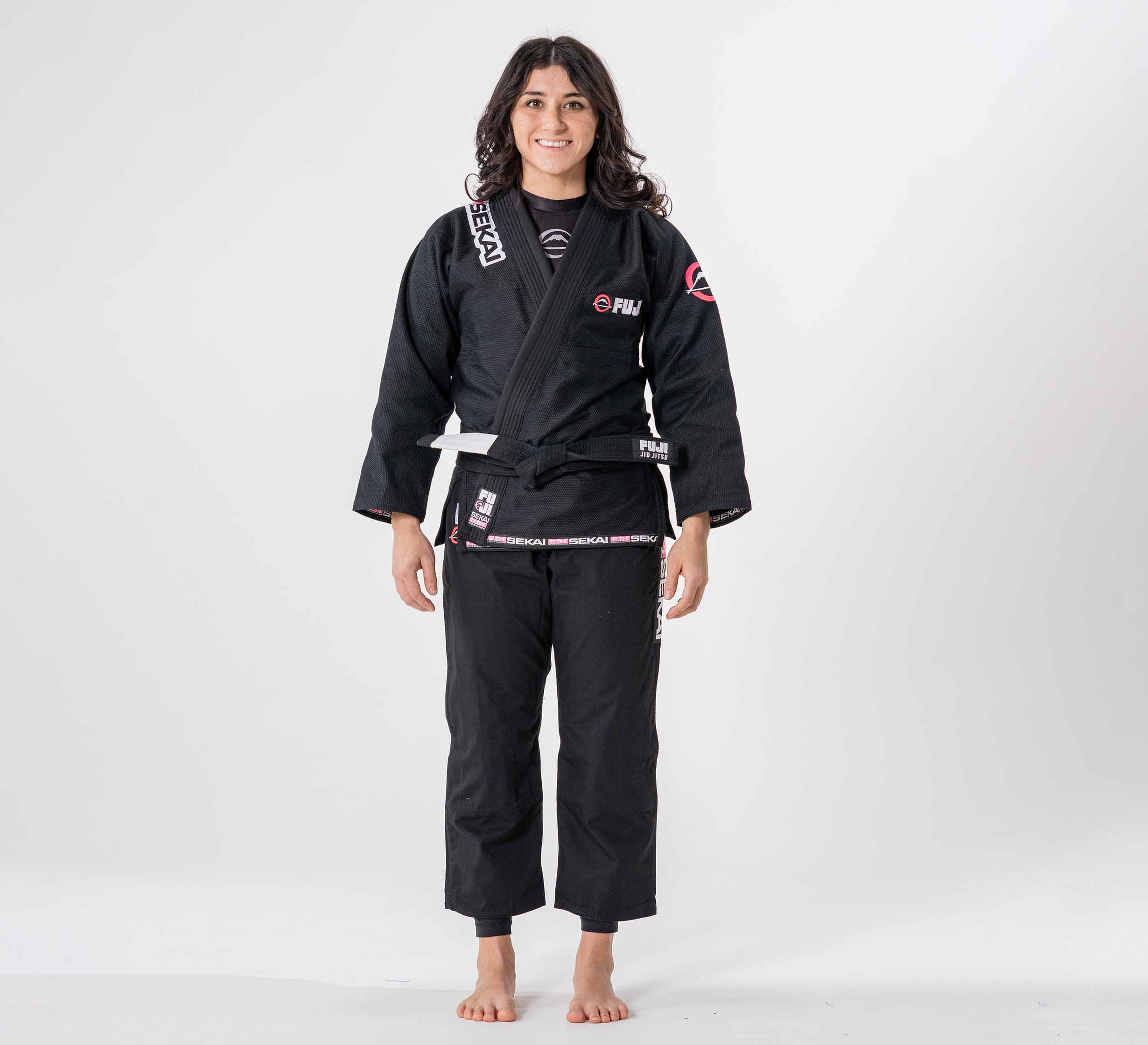 Sekai 2.0 Womens BJJ Gi Black/Pink