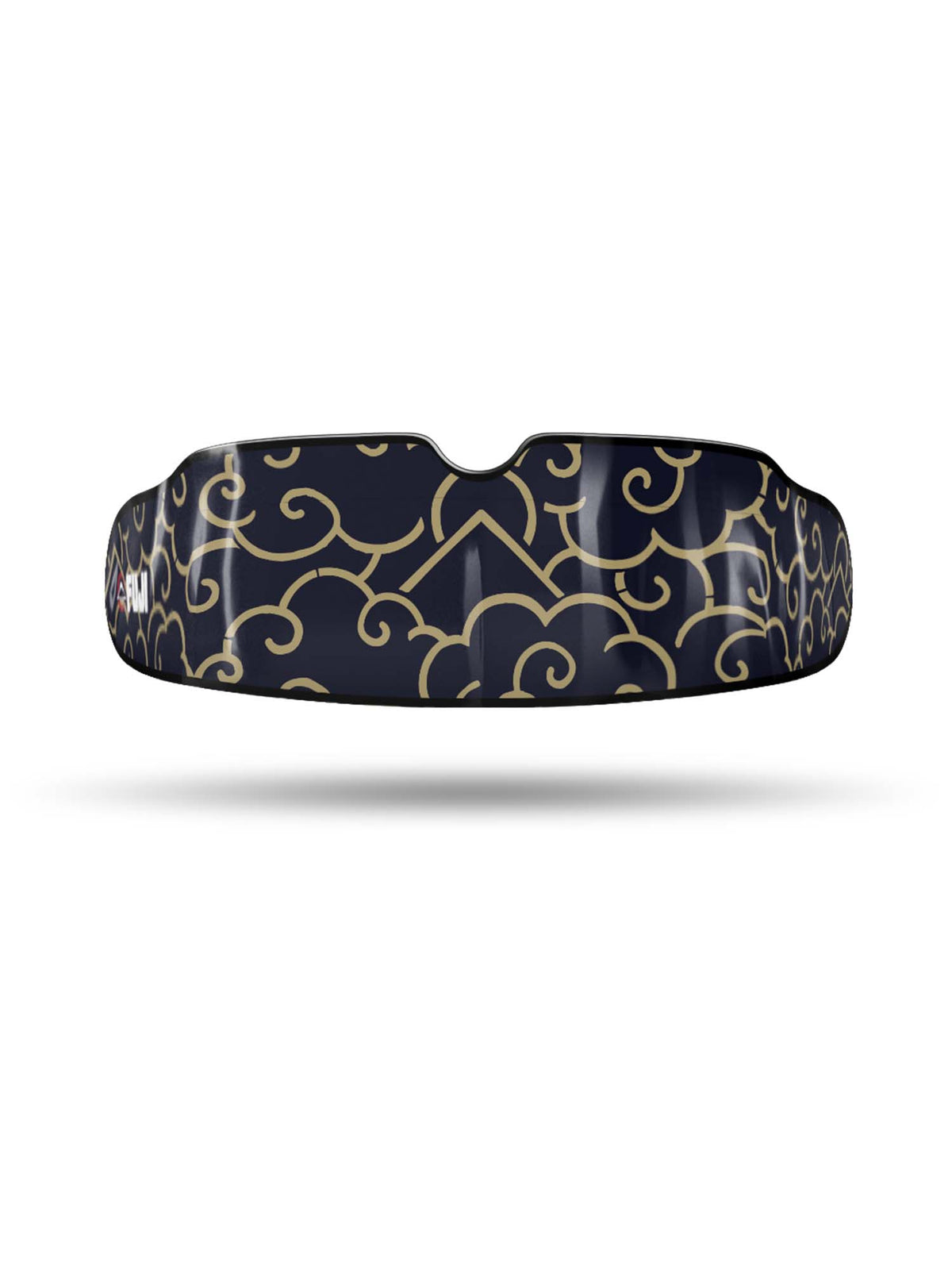 FUJI Quick Fit Mouth Guard with case – Black Gold Cloud
