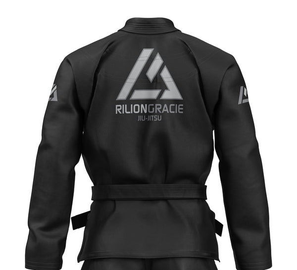 Rilion Gracie Competition BJJ Gi Black