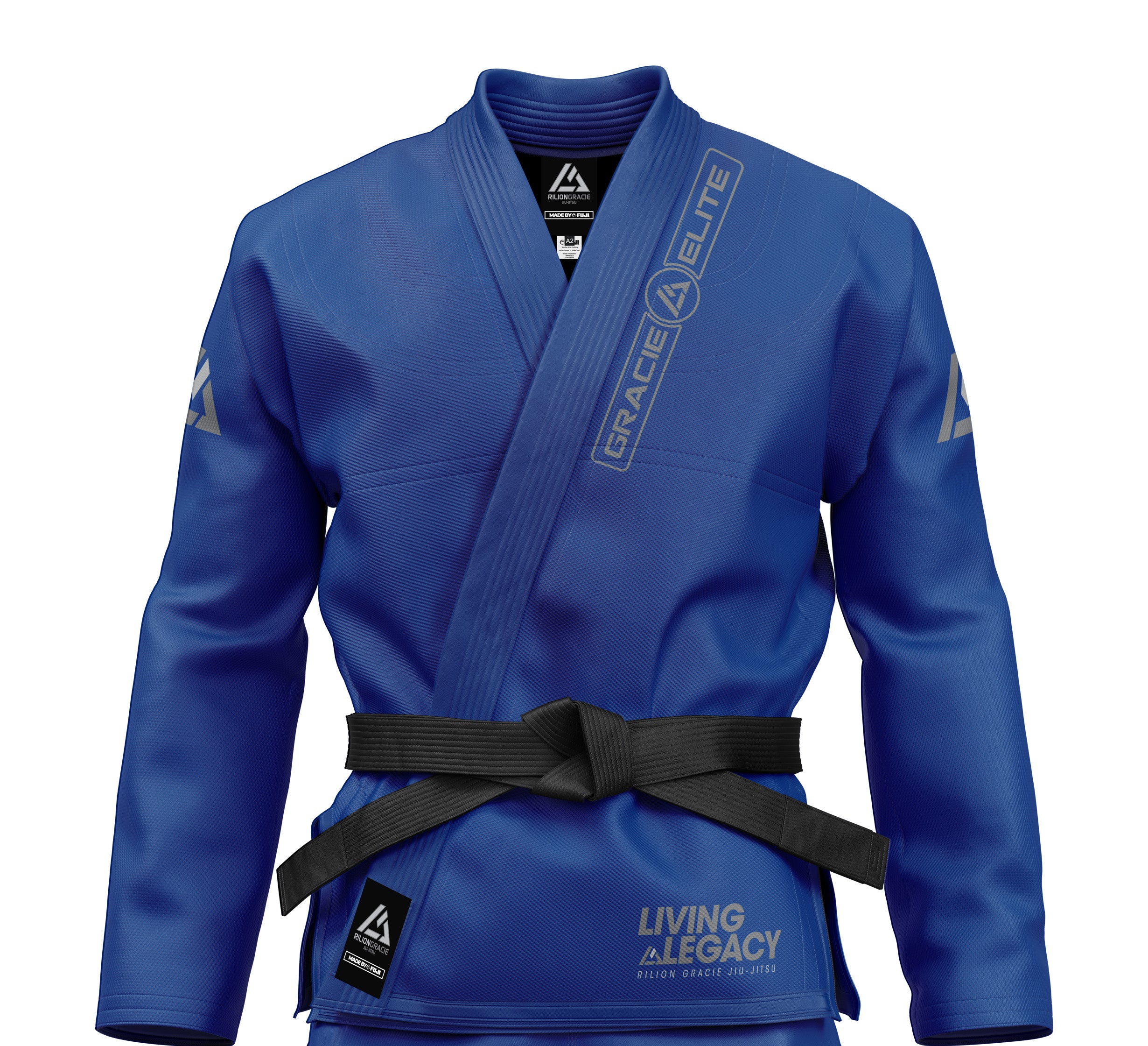 Womens Rilion Gracie Competition BJJ Gi Blue