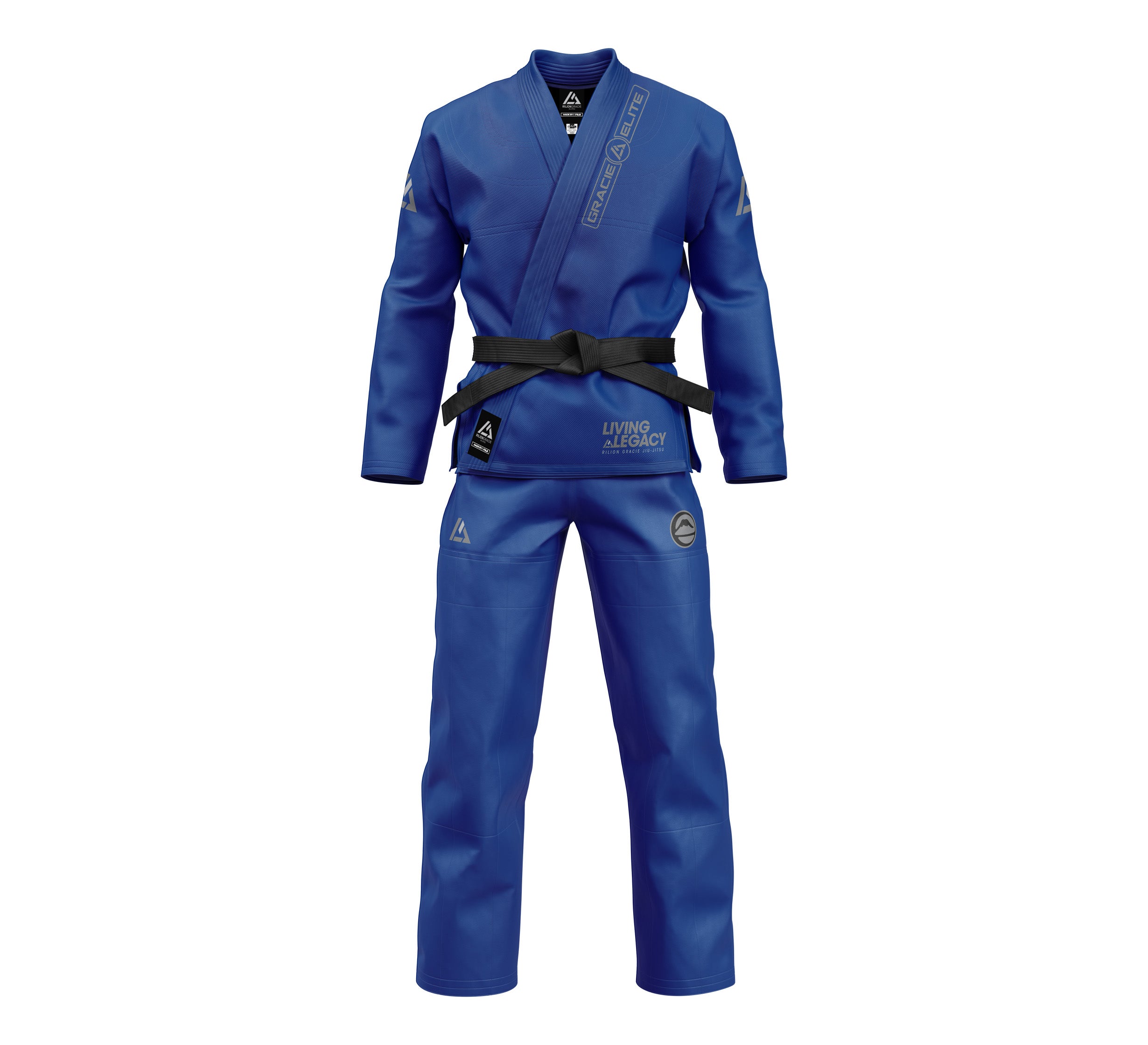 Womens Rilion Gracie Competition BJJ Gi Blue