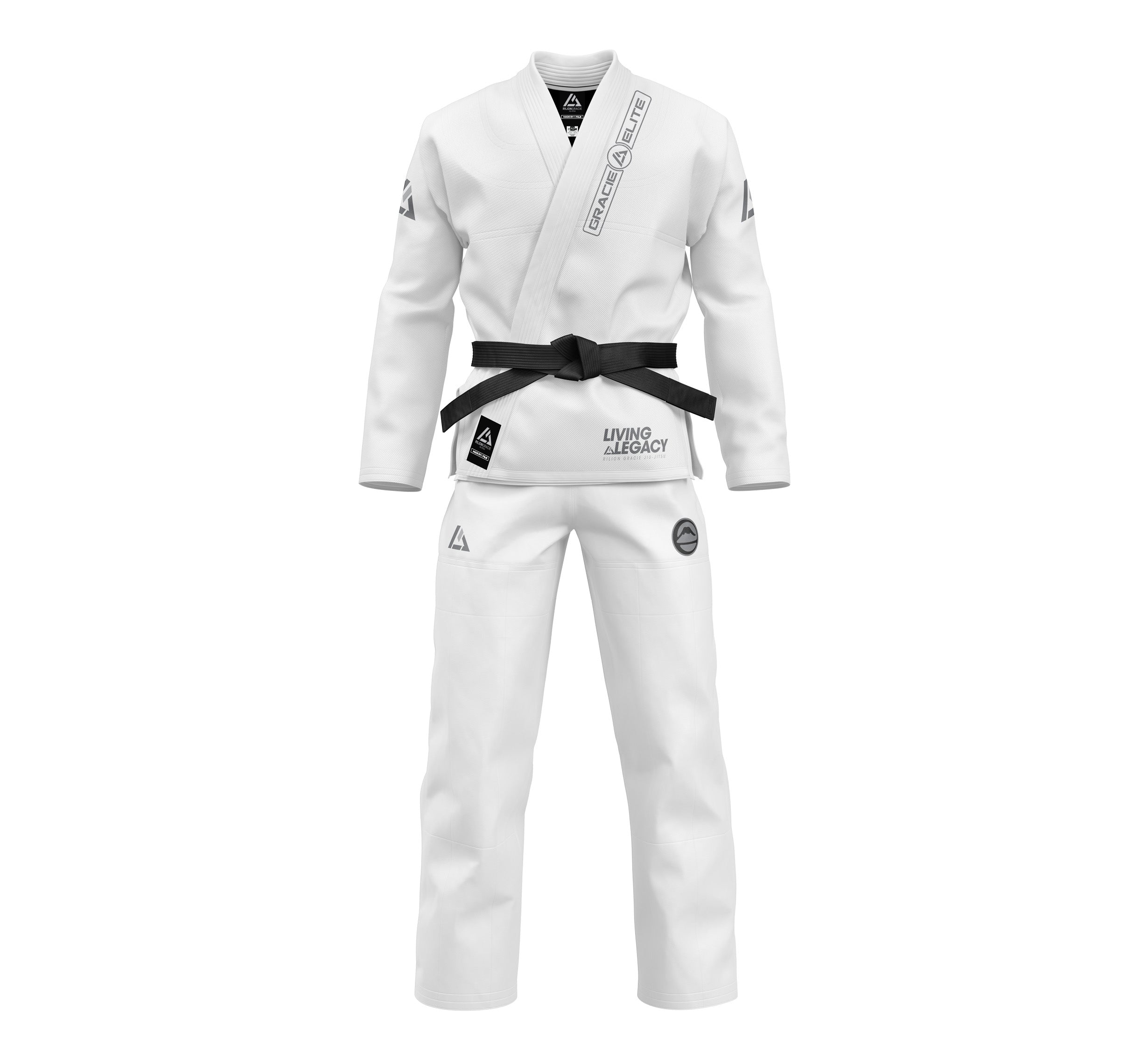 Womens Rilion Gracie Competition BJJ Gi White