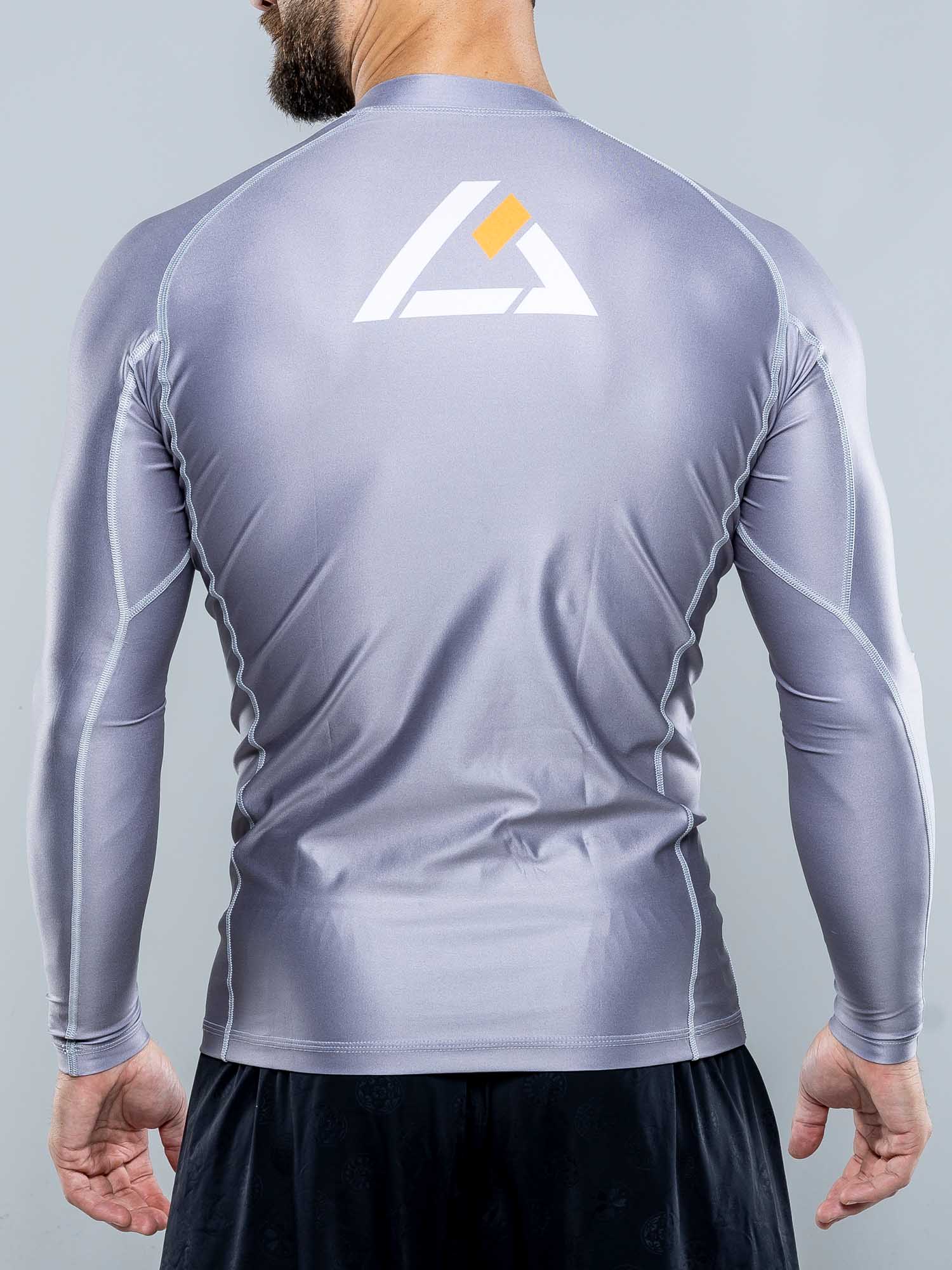 Rilion Gracie Long Sleeve Rashguard Gray