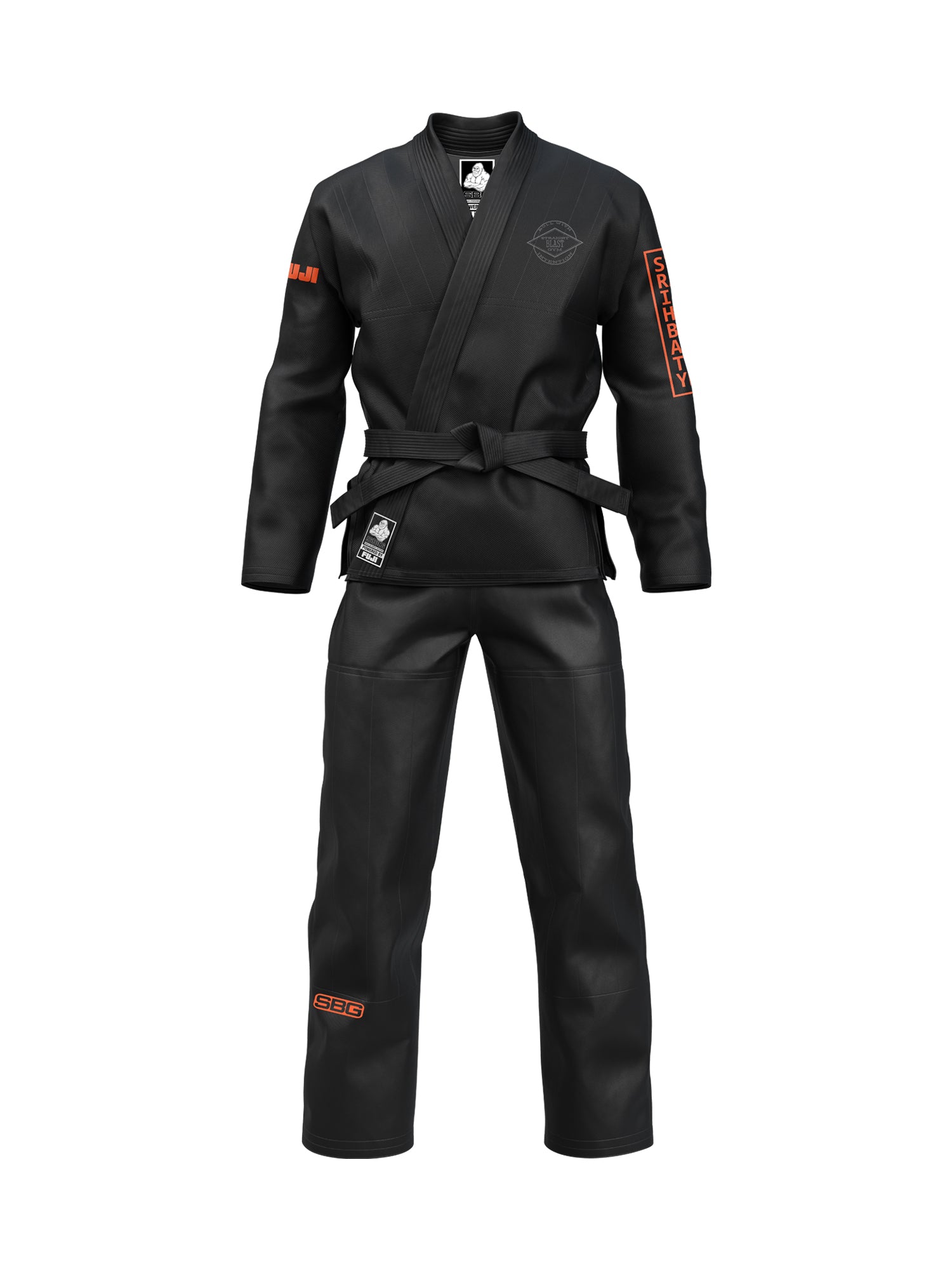 Womens SBG Roll With Intention Suparaito BJJ GI Black