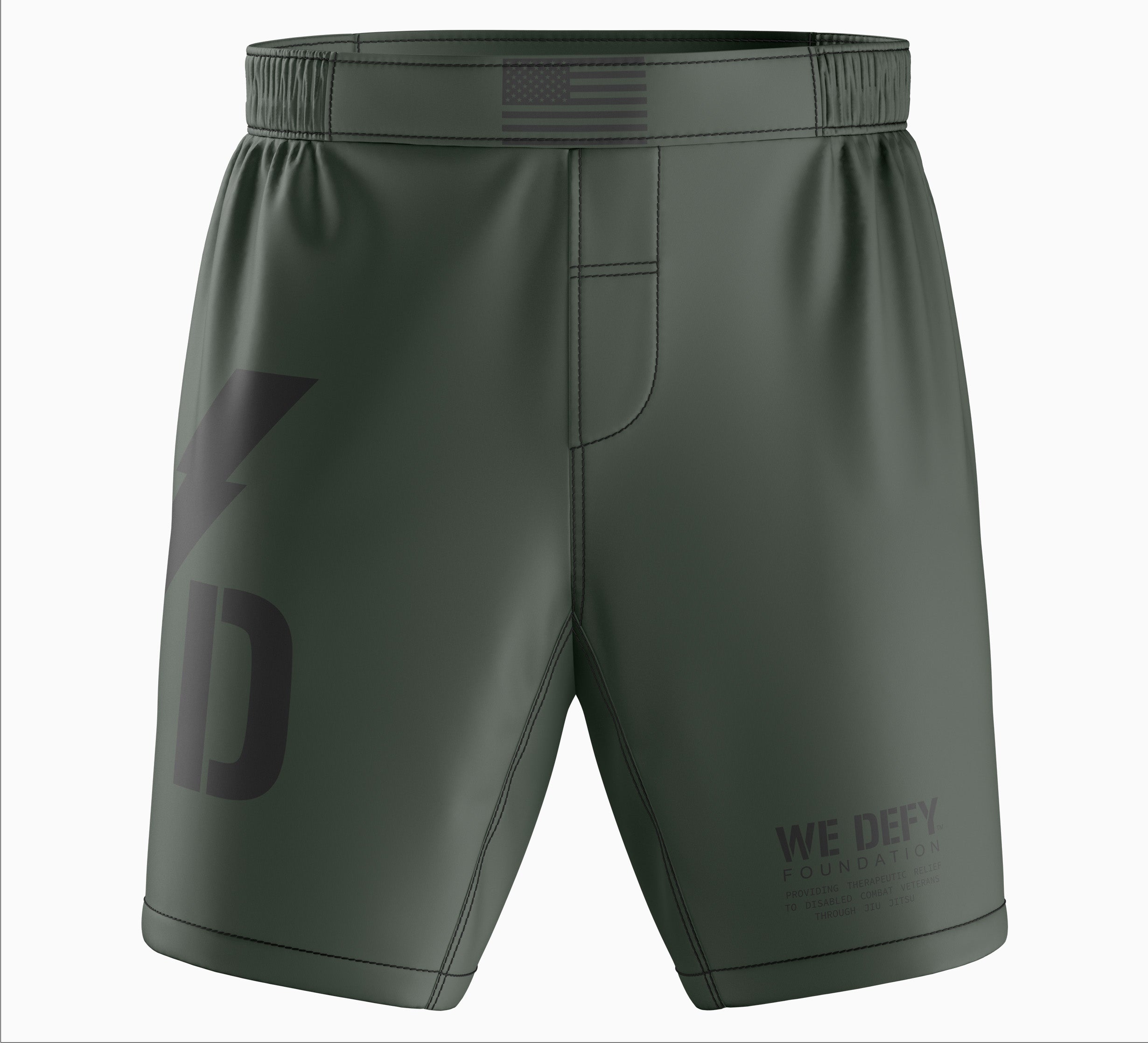 We Defy Core Shorts Green