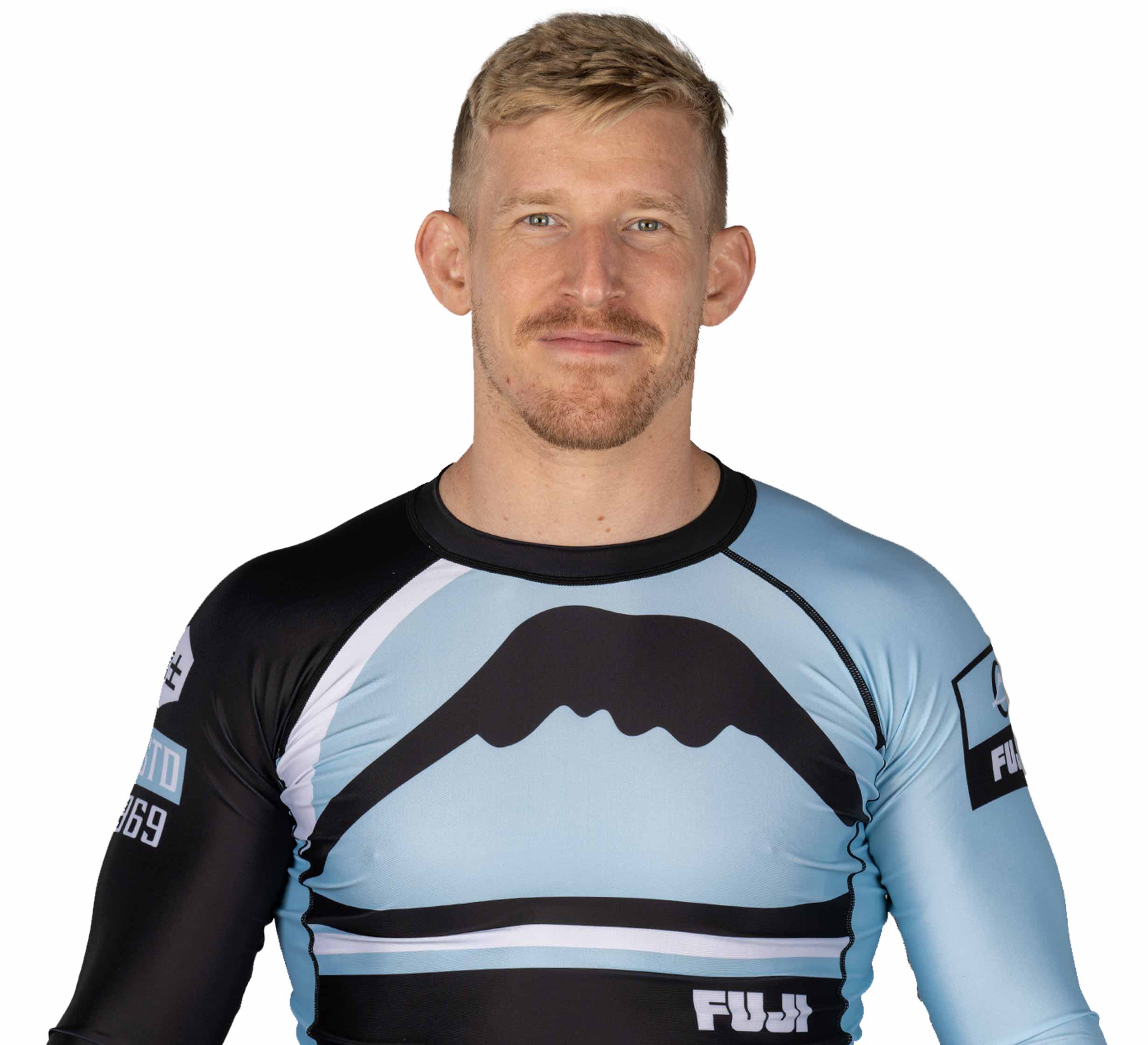 Mount Long Sleeve Rashguard Light Blue