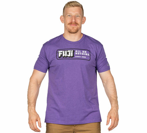 Ranked Jiu-Jitsu T-Shirt Purple
