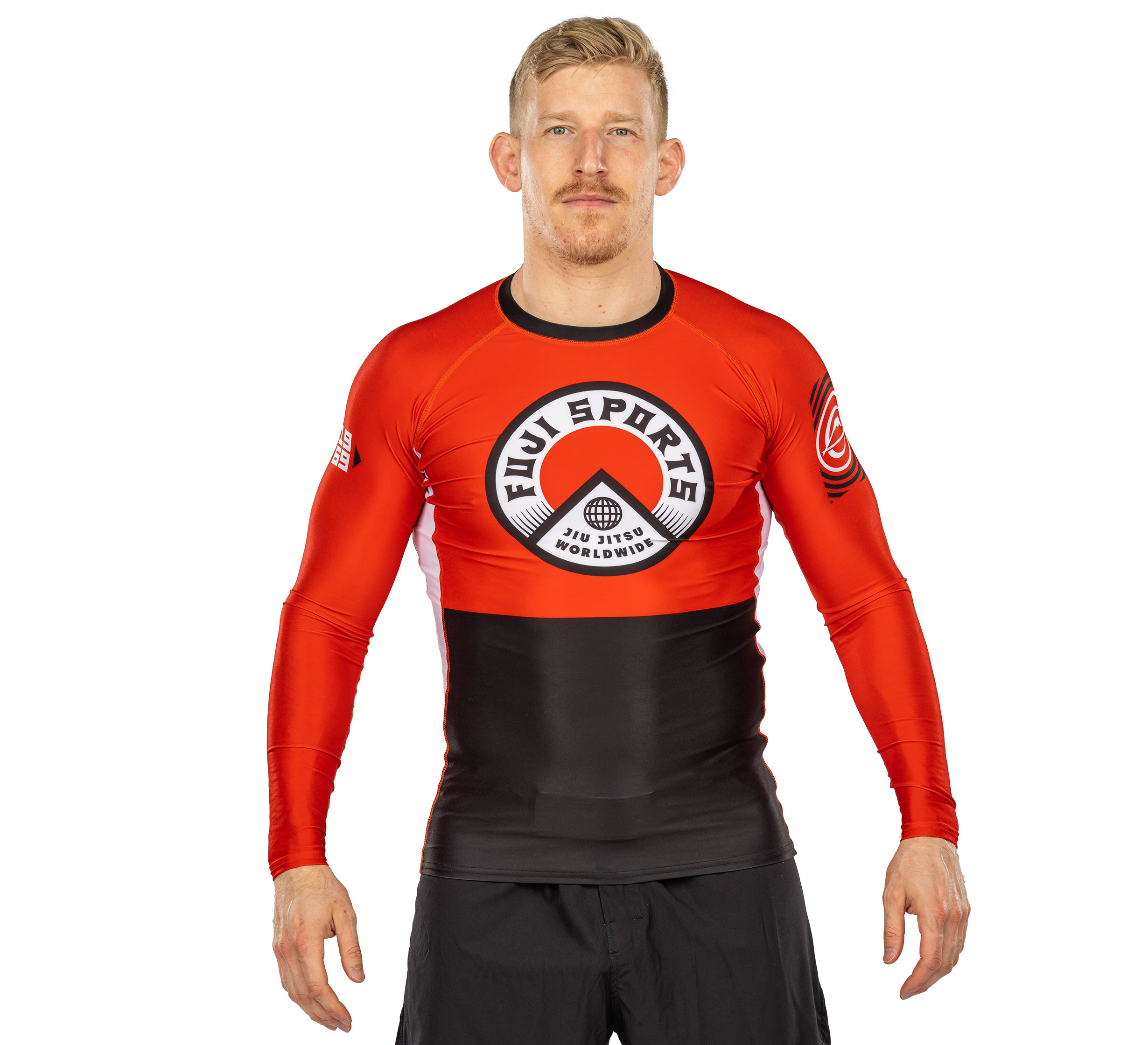 Heritage Long Sleeve Rashguard Red