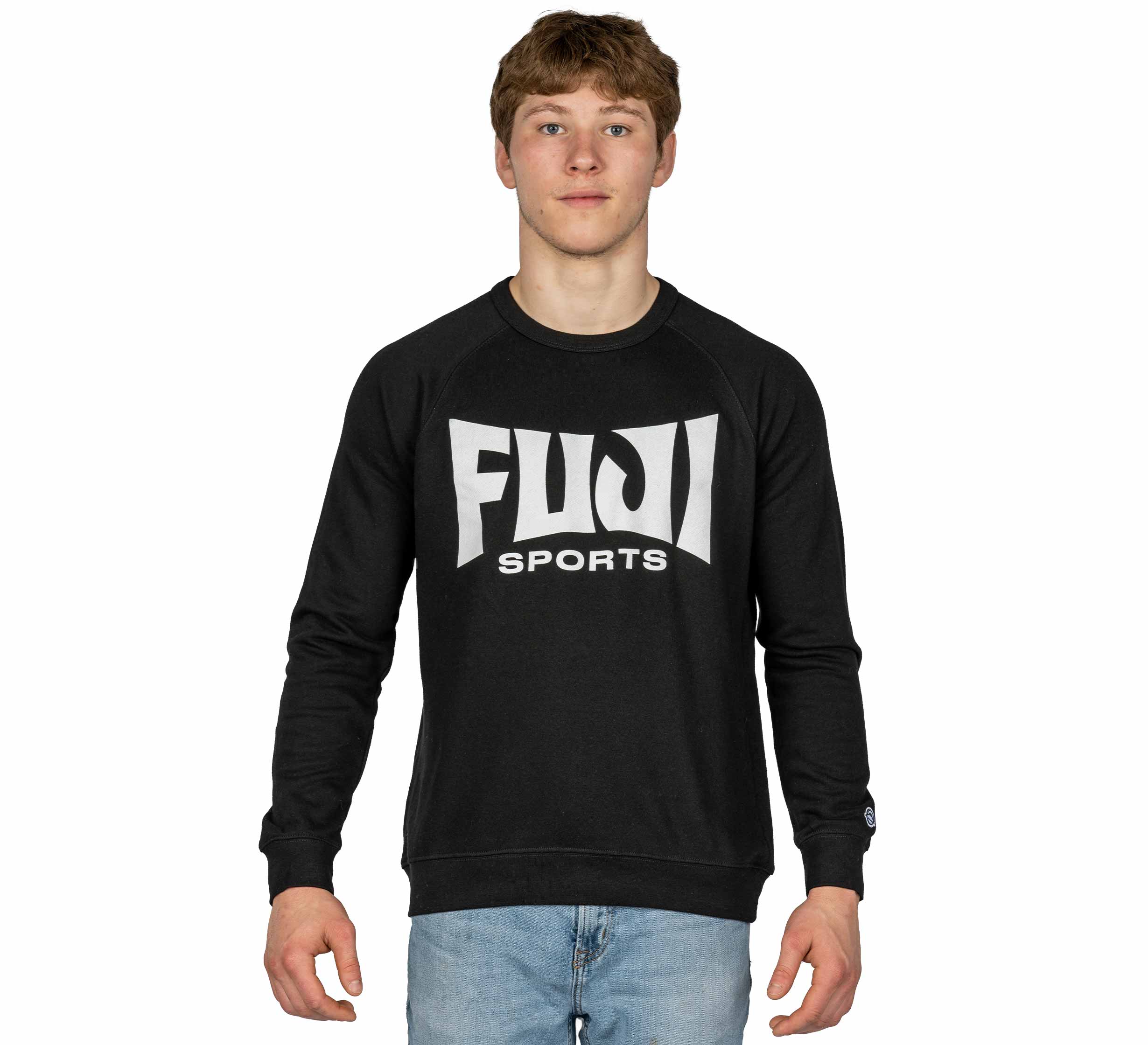 Deluxe Crewneck Men's Sweatshirt Black