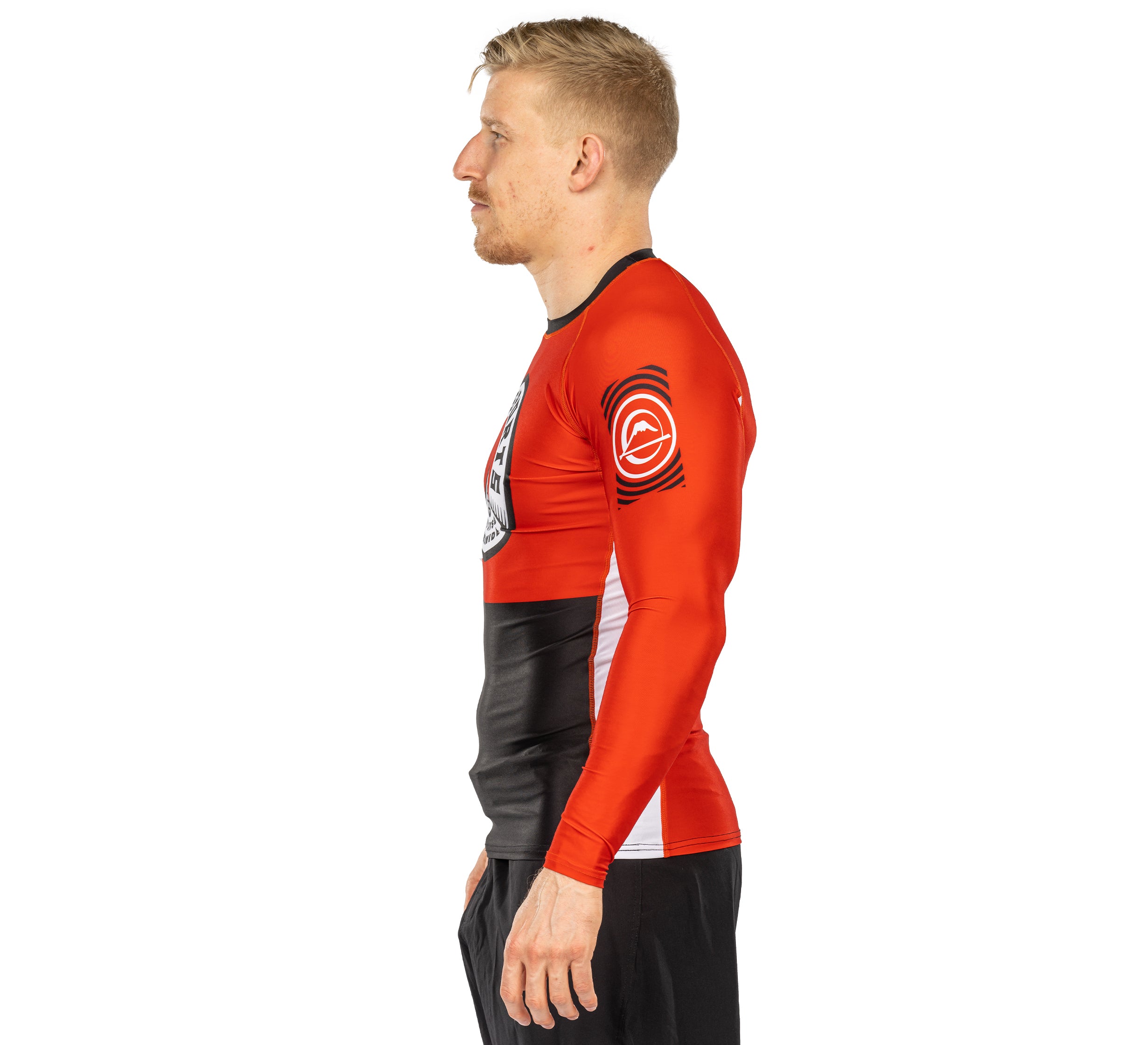 Heritage Long Sleeve Rashguard Red